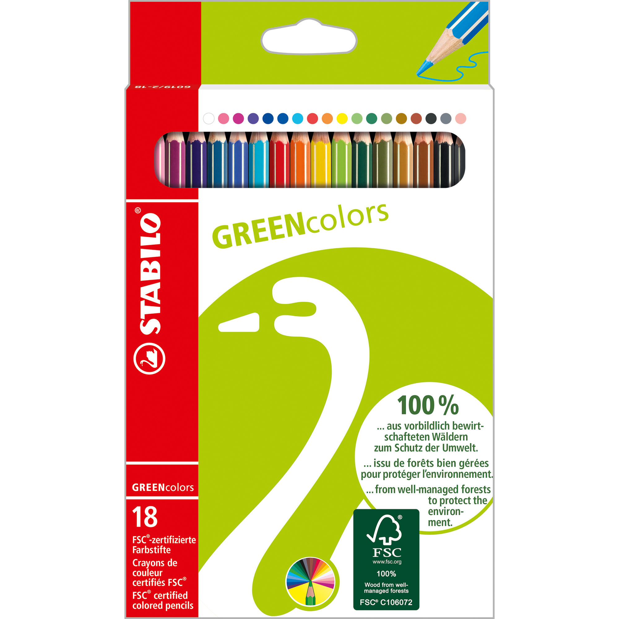 Pastelli GreenColors - diametro mina 2,5 mm - …