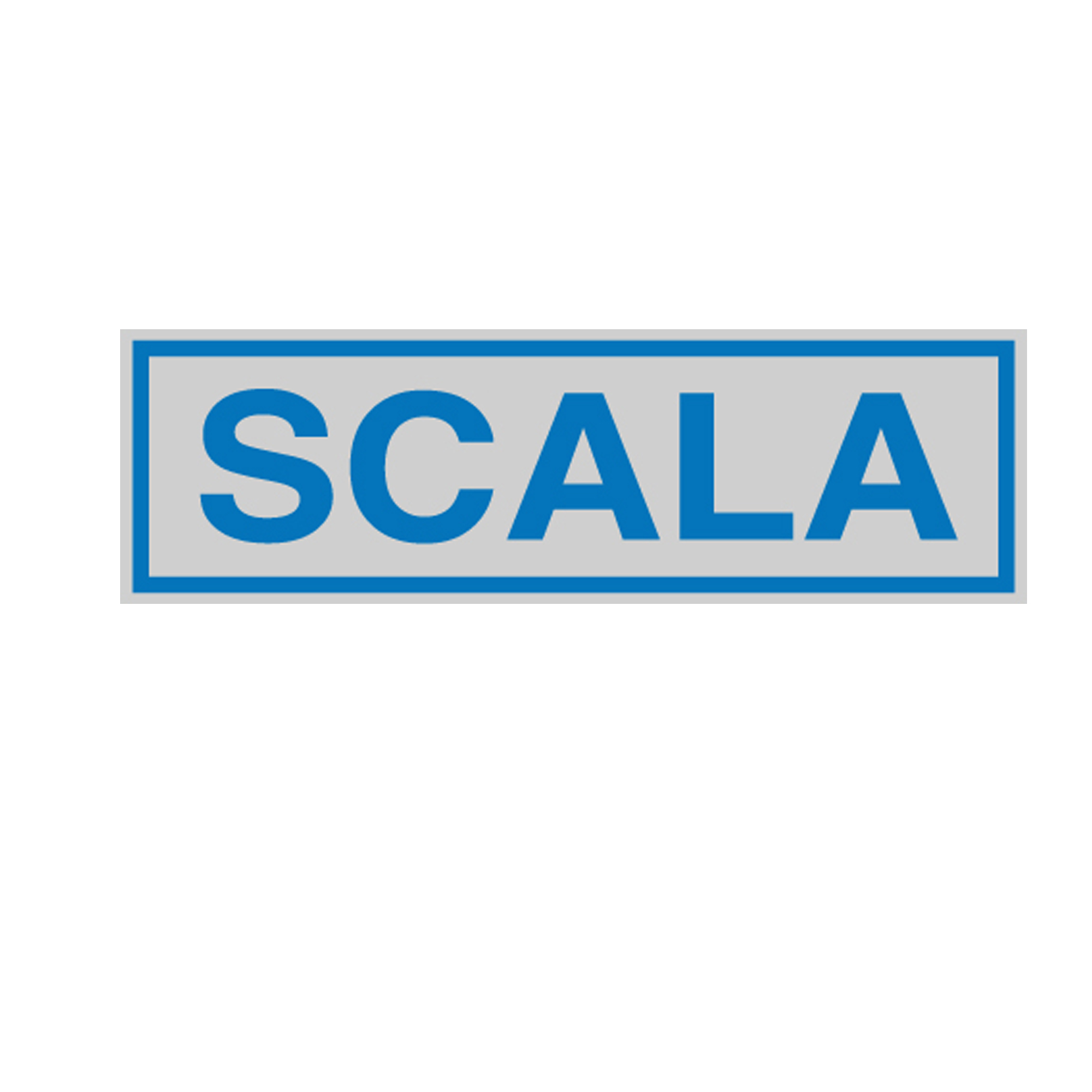 Targhetta adesiva - SCALA - 16,5 x 5 …
