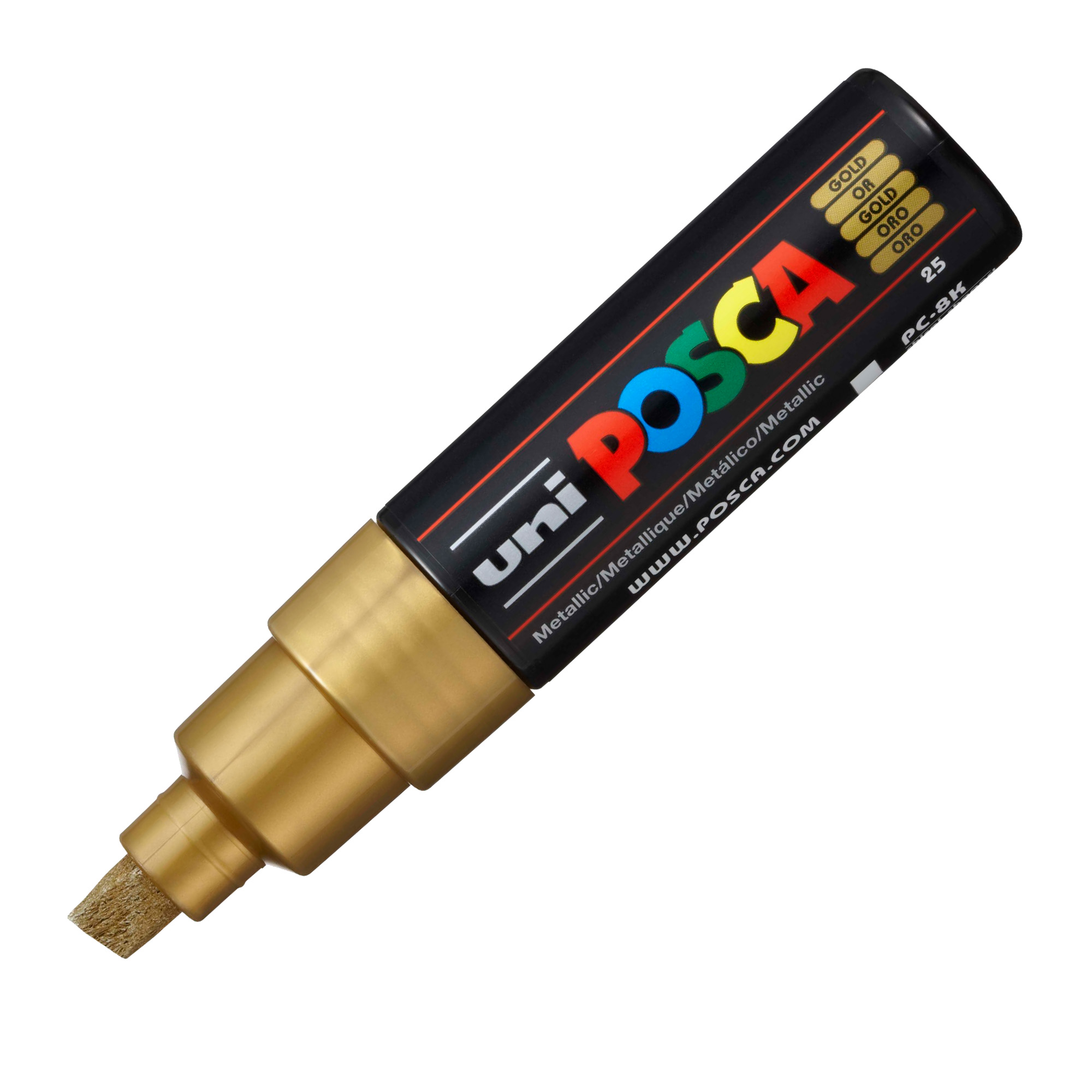 Marcatore Uni Posca PC8K - punta a scalpello …