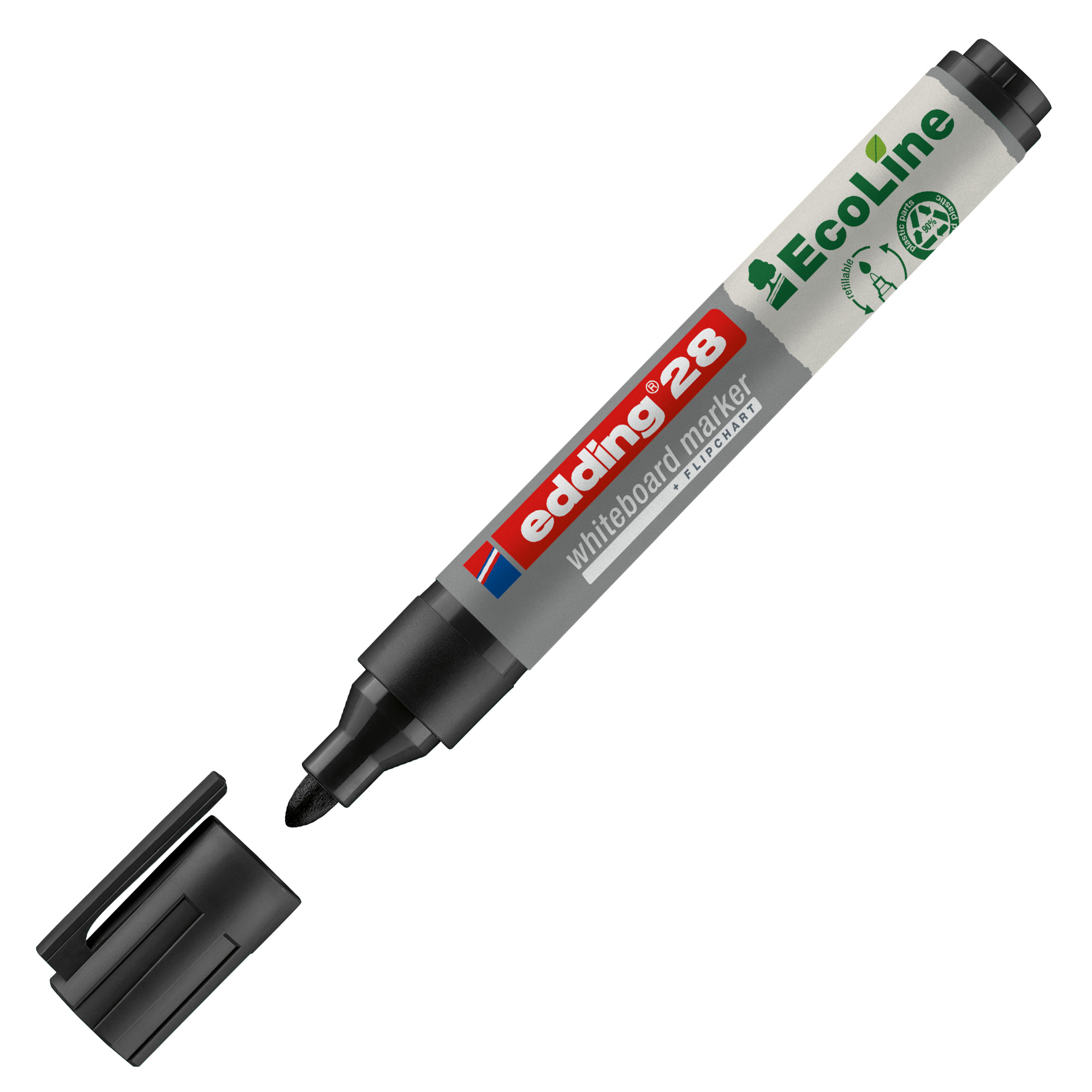Marcatore per lavagne bianche 28 EcoLine - punta …