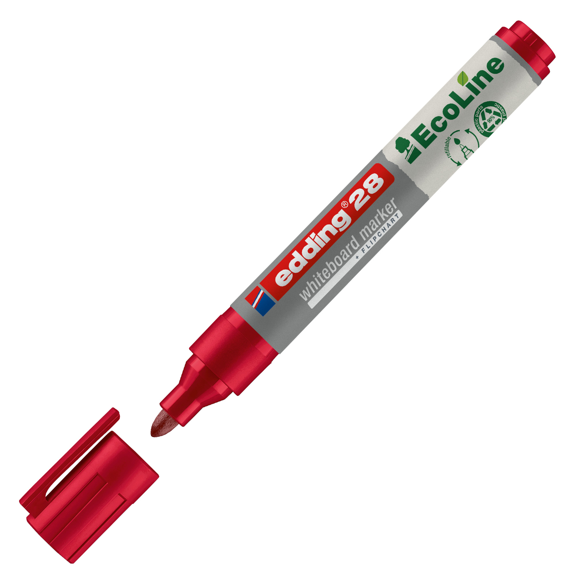 Marcatore per lavagne bianche 28 EcoLine - punta …