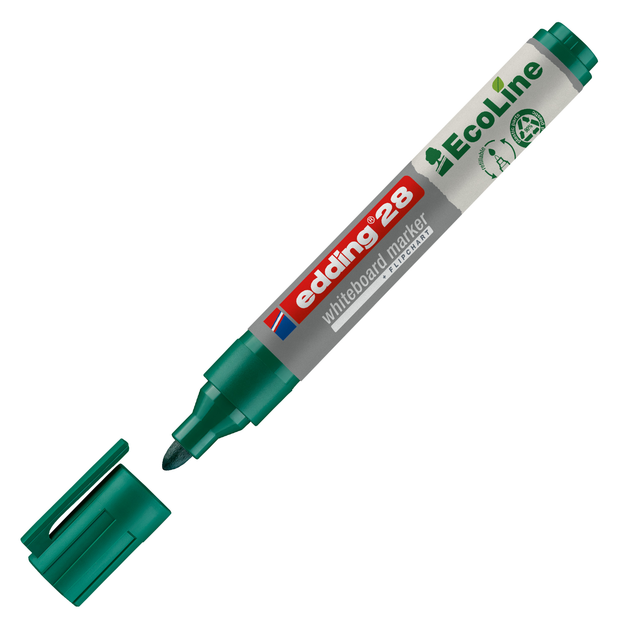 Marcatore per lavagne bianche 28 EcoLine - punta …