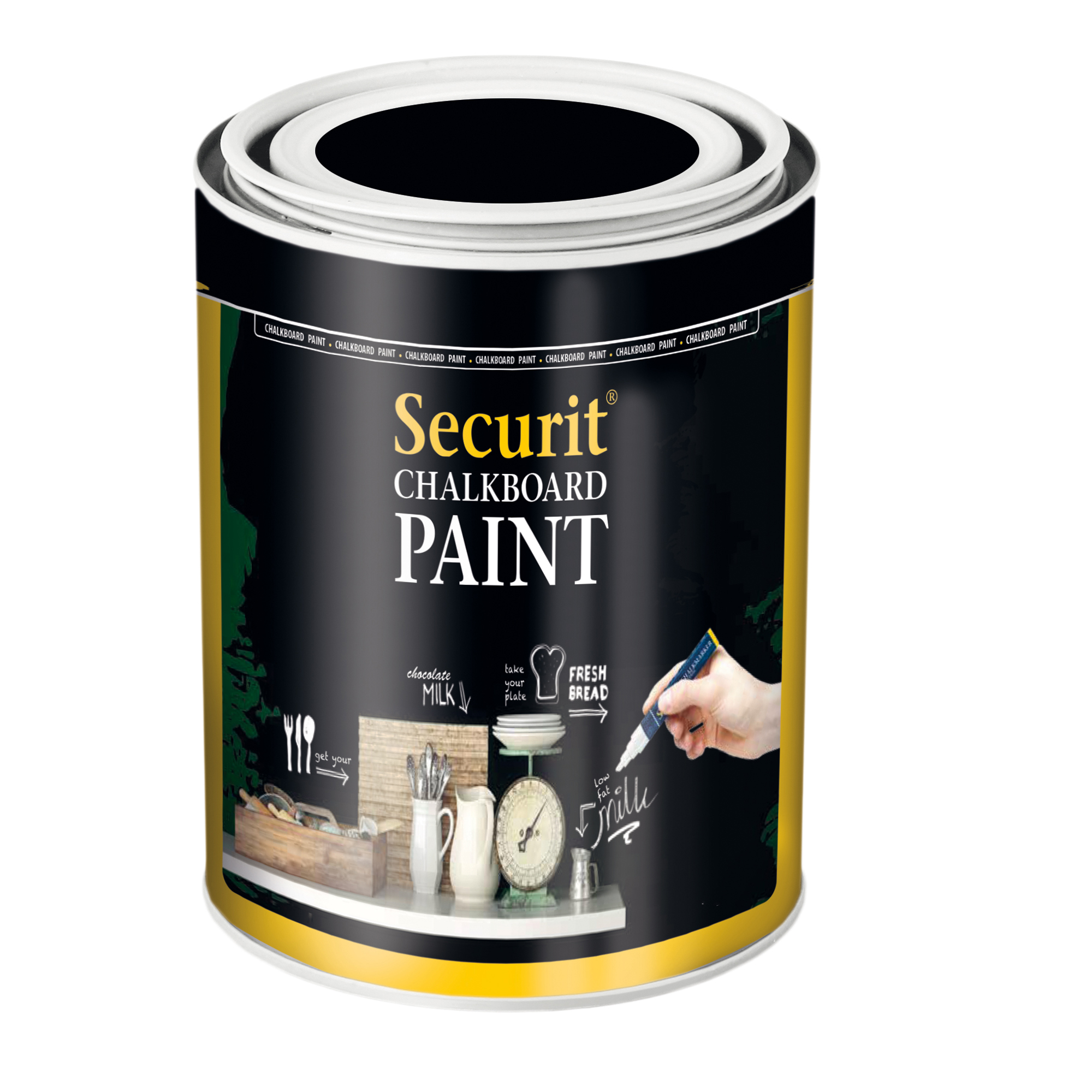 Pittura Lavagna - nero - 250 ml (5 …
