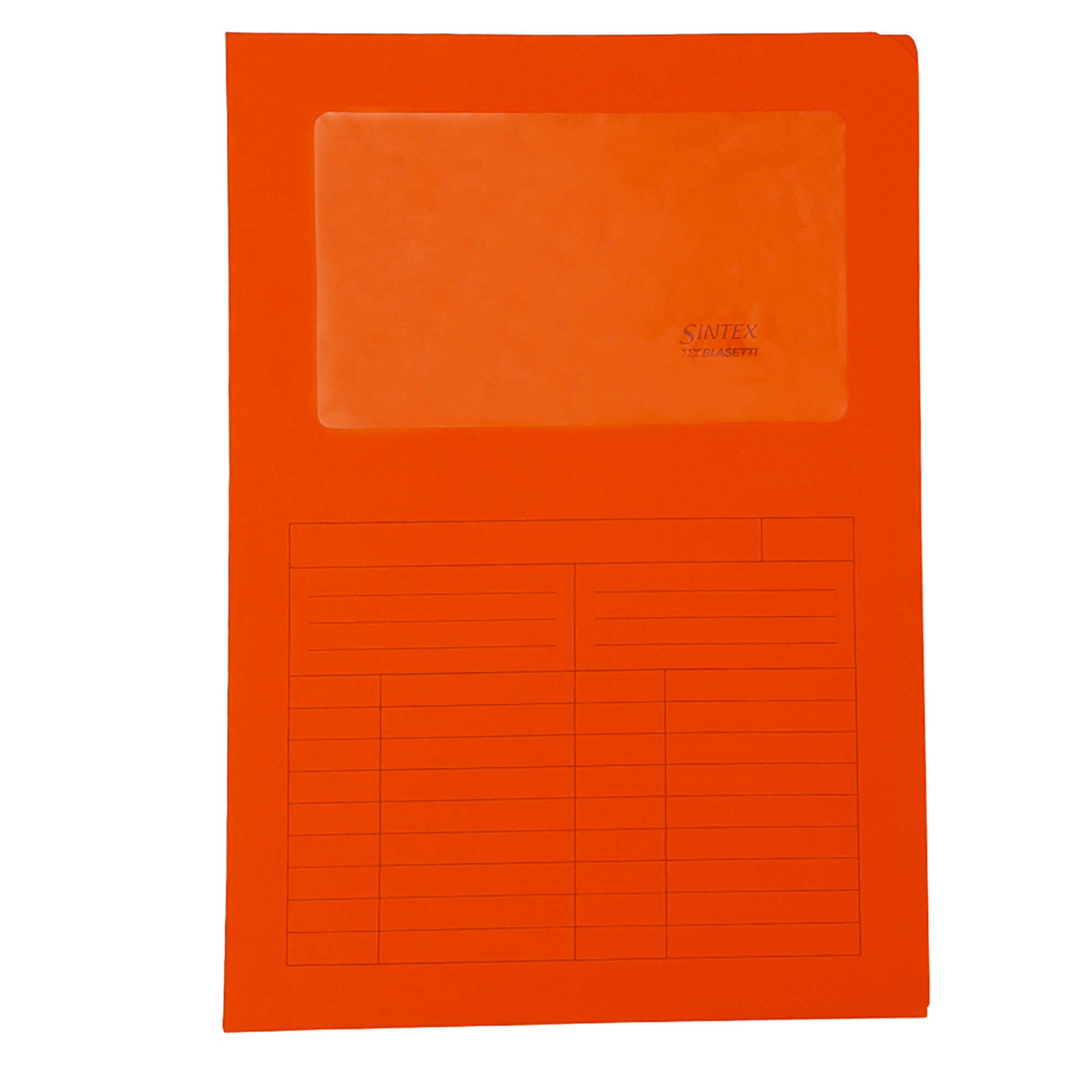 Cartellina a L con finestra Sintex - 120 …