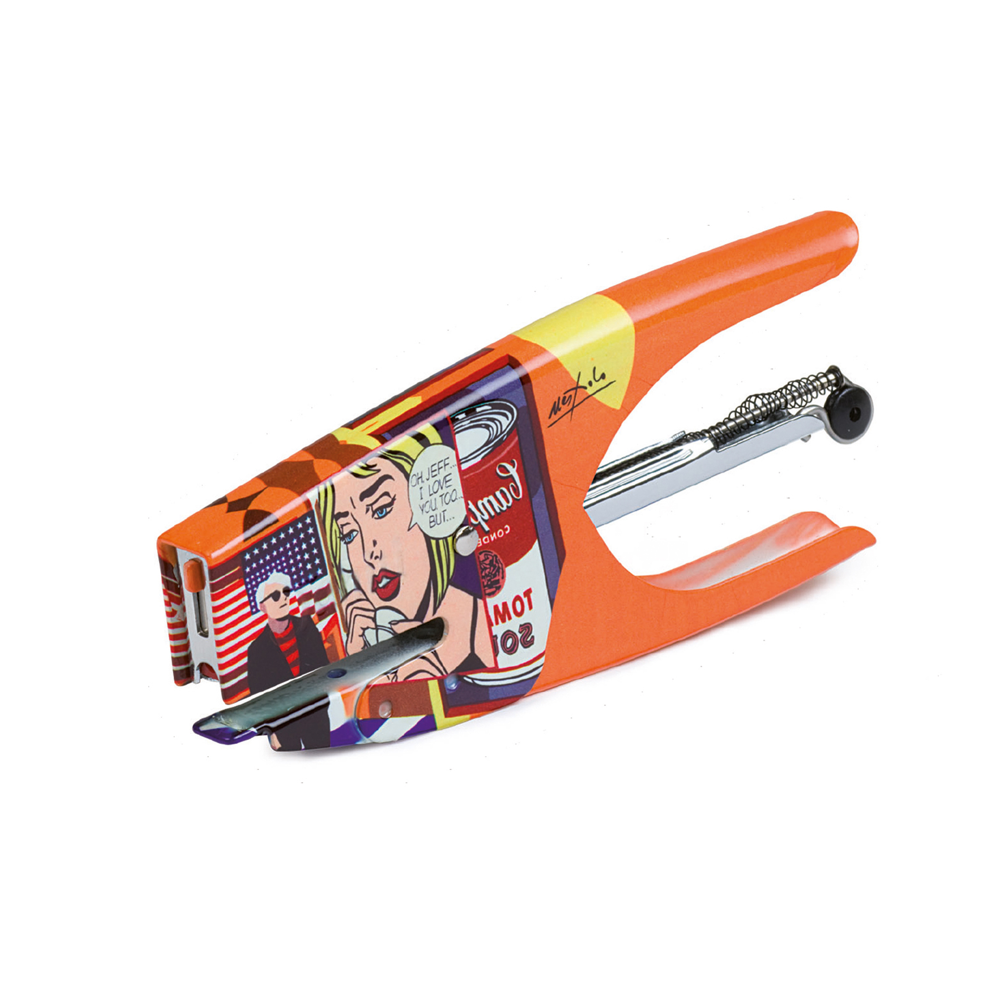 Iternet Pop Office Collection Pop Art - Cucitrice - 15 fogli - 64/48 - acciaio cromato - pop fantasy (pacchetto di 10)
