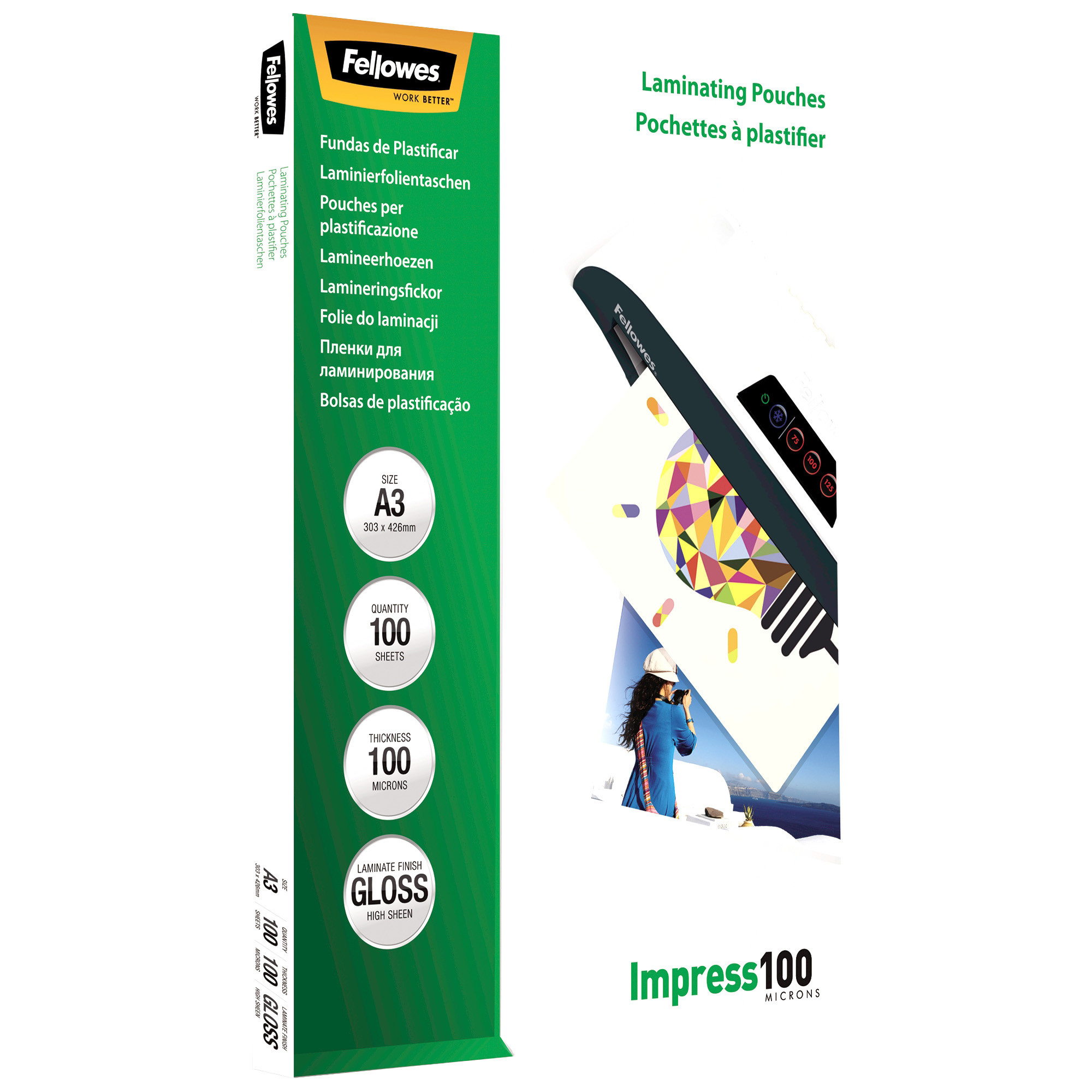 Pouches Impress100 - A3 -303x426 mm - 2x100 …