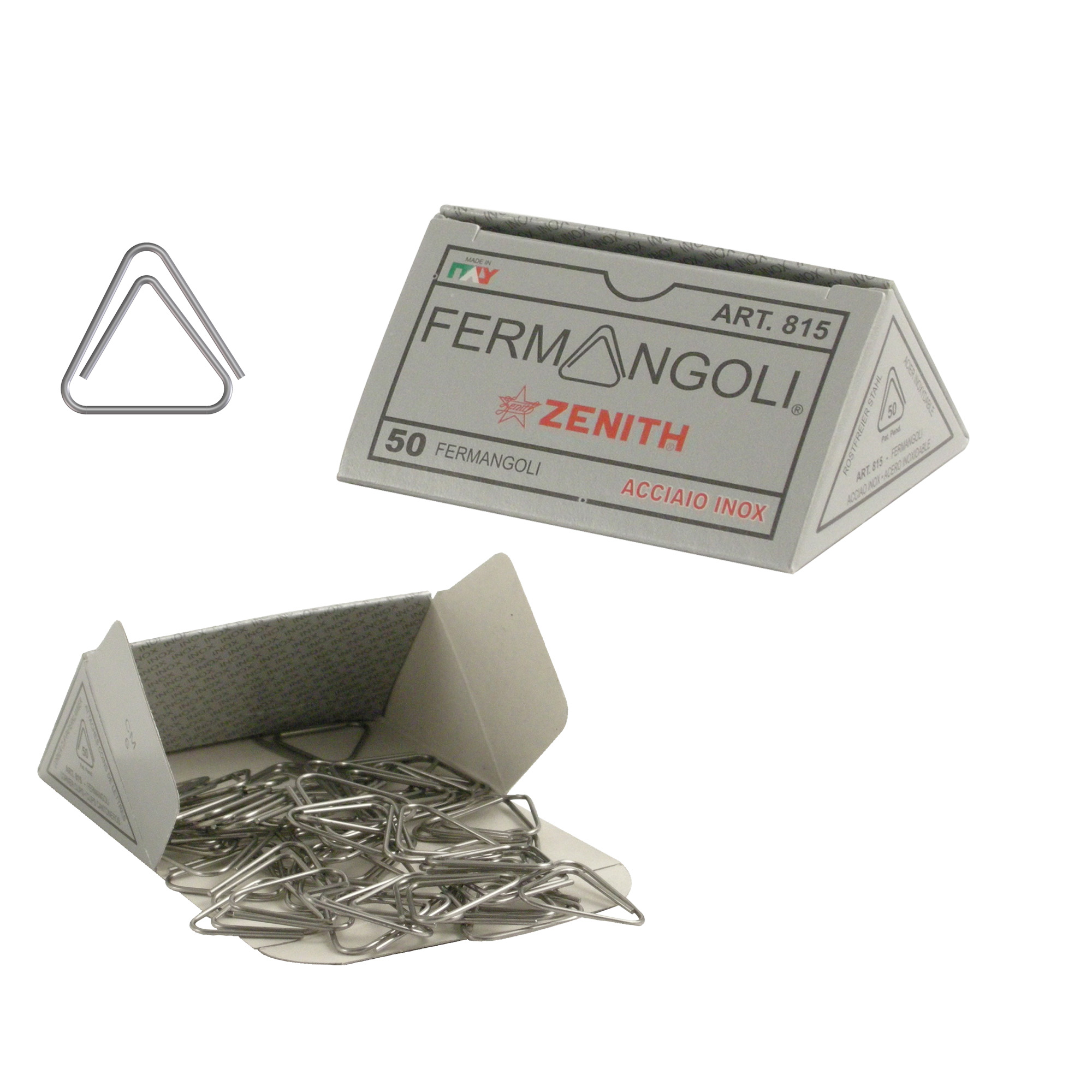 Fermangoli Zenith 815 - acciaio inox - Zenith …