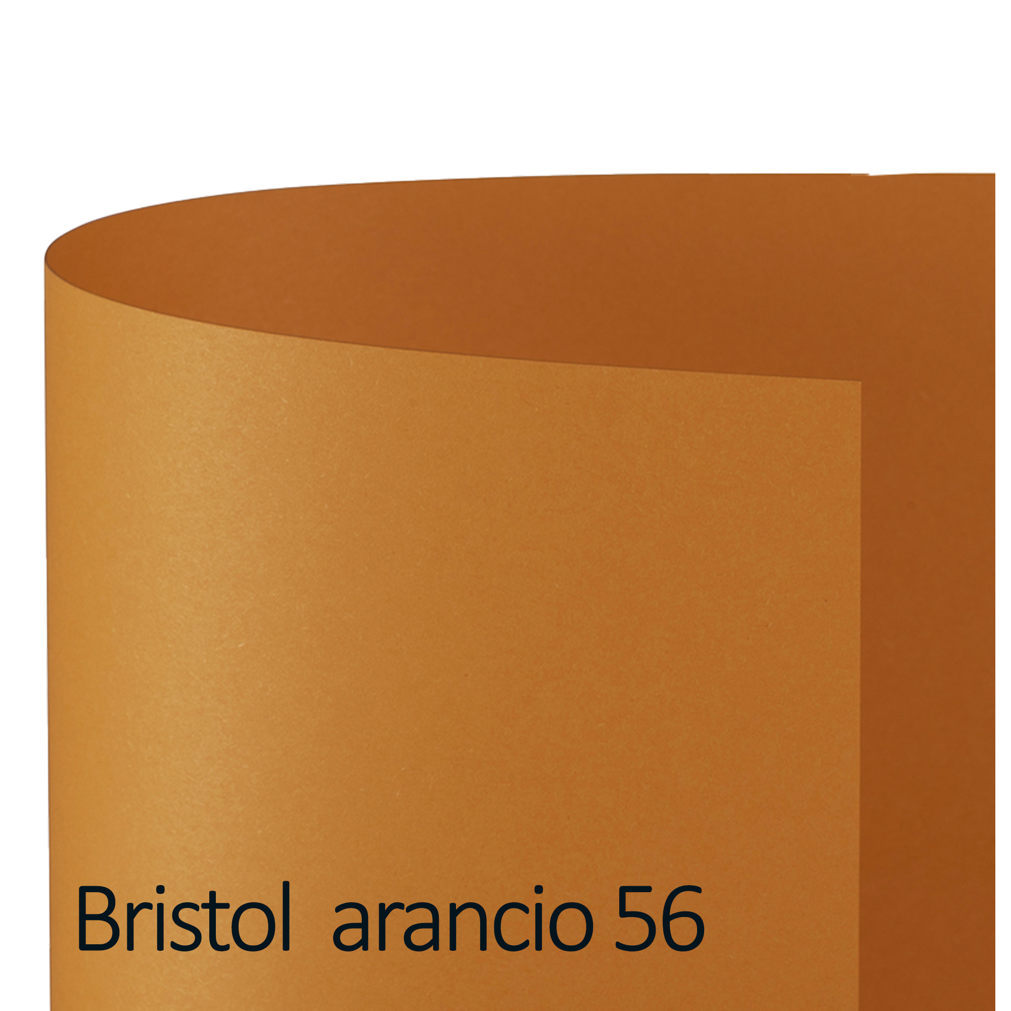 Favini Bristol Color 200 Sigillo T2 - Cartoncino - 500 x 700 mm - 25 fogli - arancione - 200 g/m² - cartone