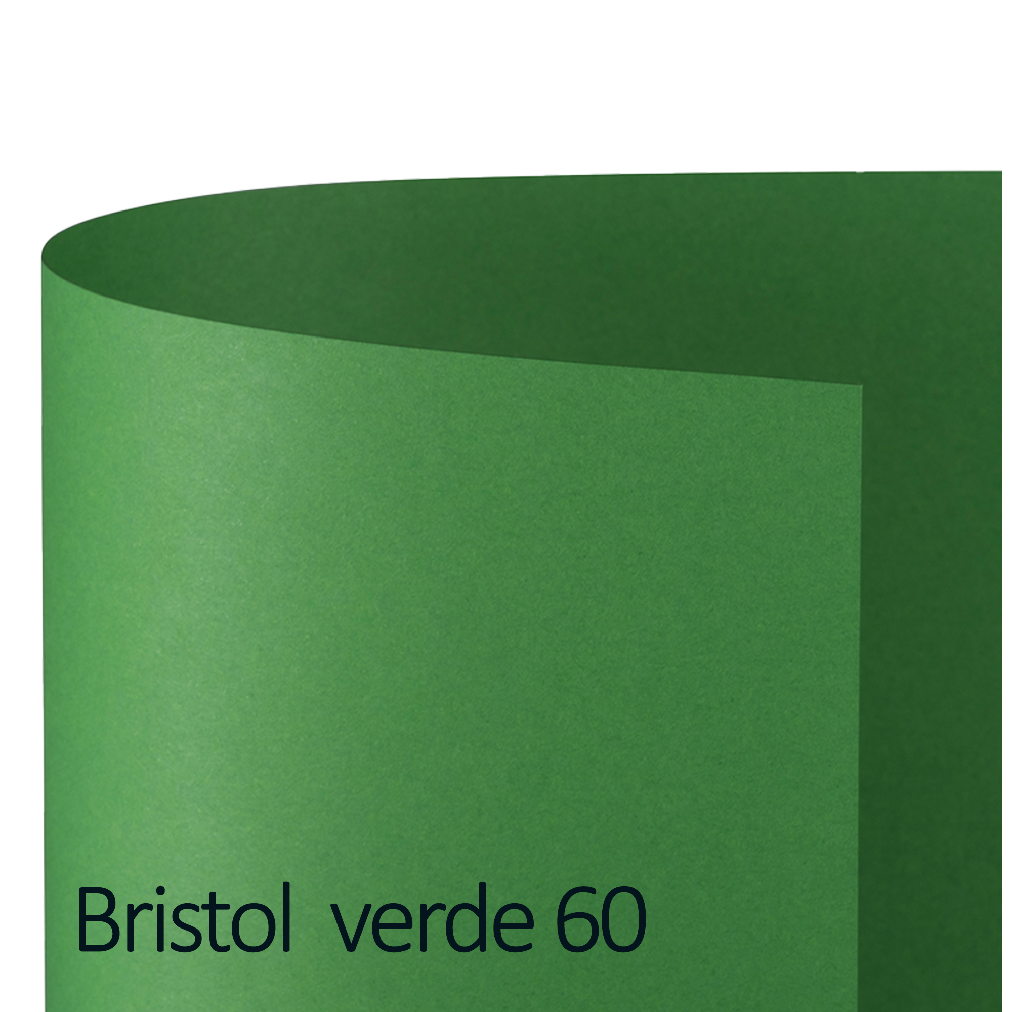 Favini Bristol Color 200 Sigillo T1 60 - Cartoncino - 700 x 1000 mm - 10 fogli - verde - 200 g/m² - cartone