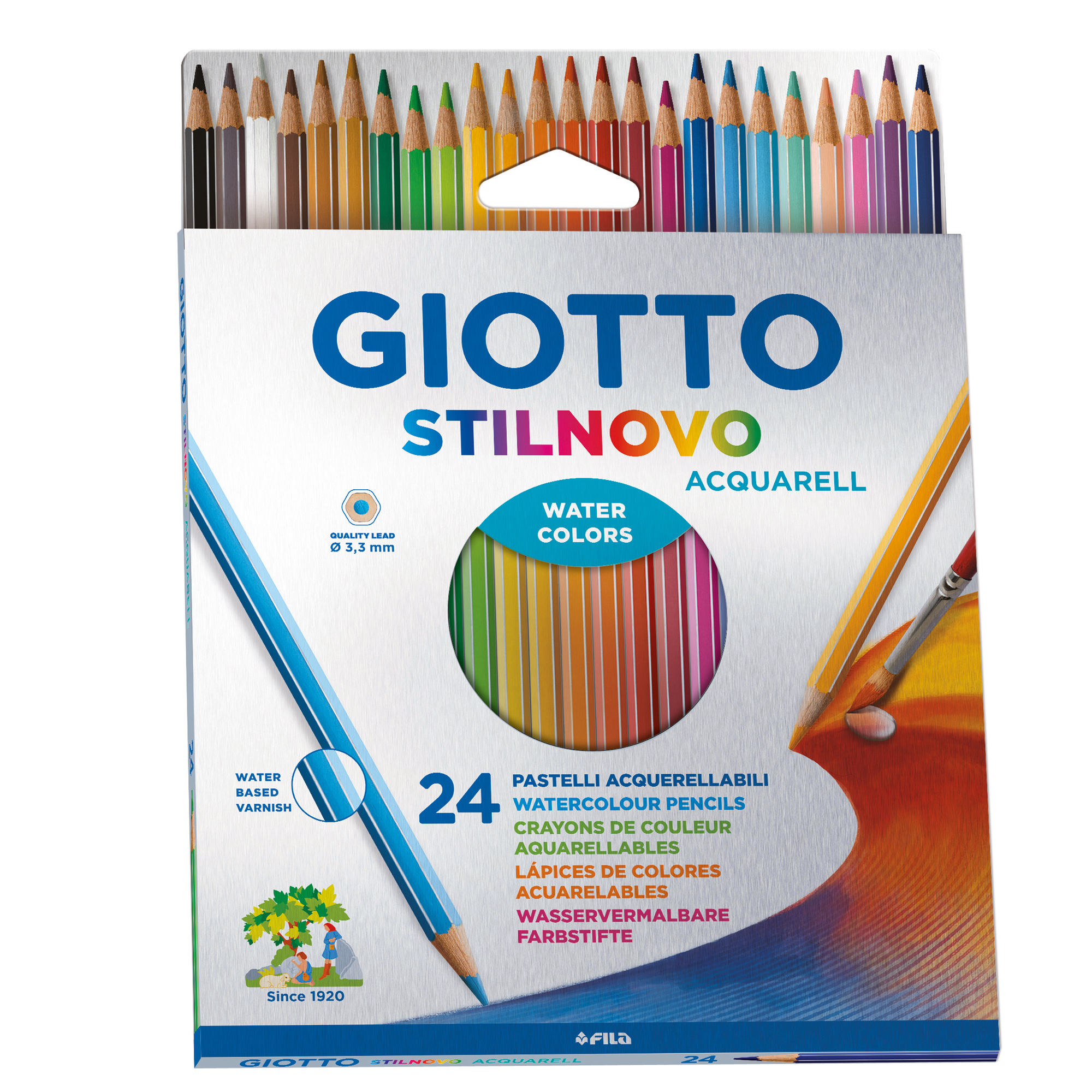 Pastelli Stilnovo Acquarell - diametro mina 3,3 mm …