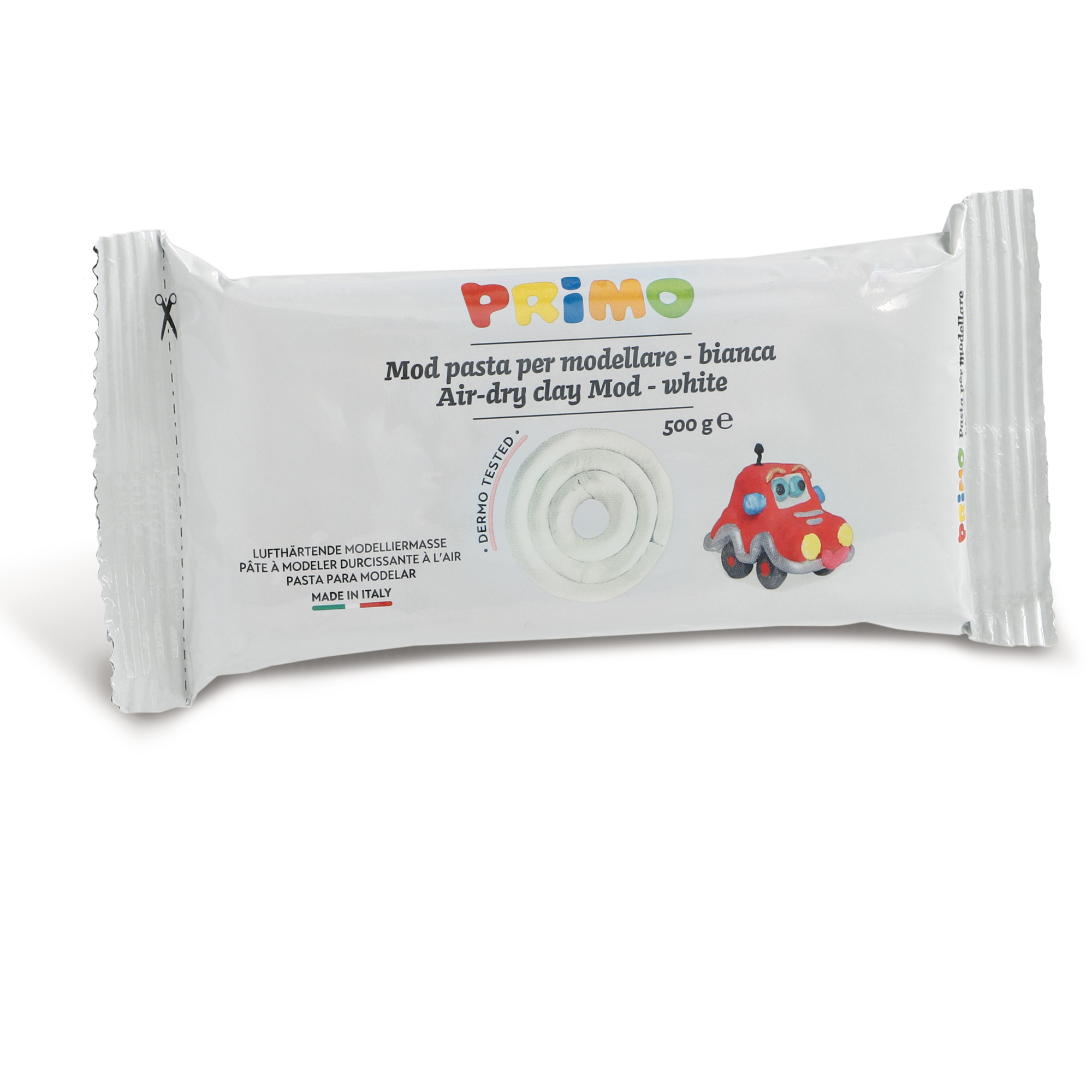 Pasta da modellare - 500gr - bianco - …
