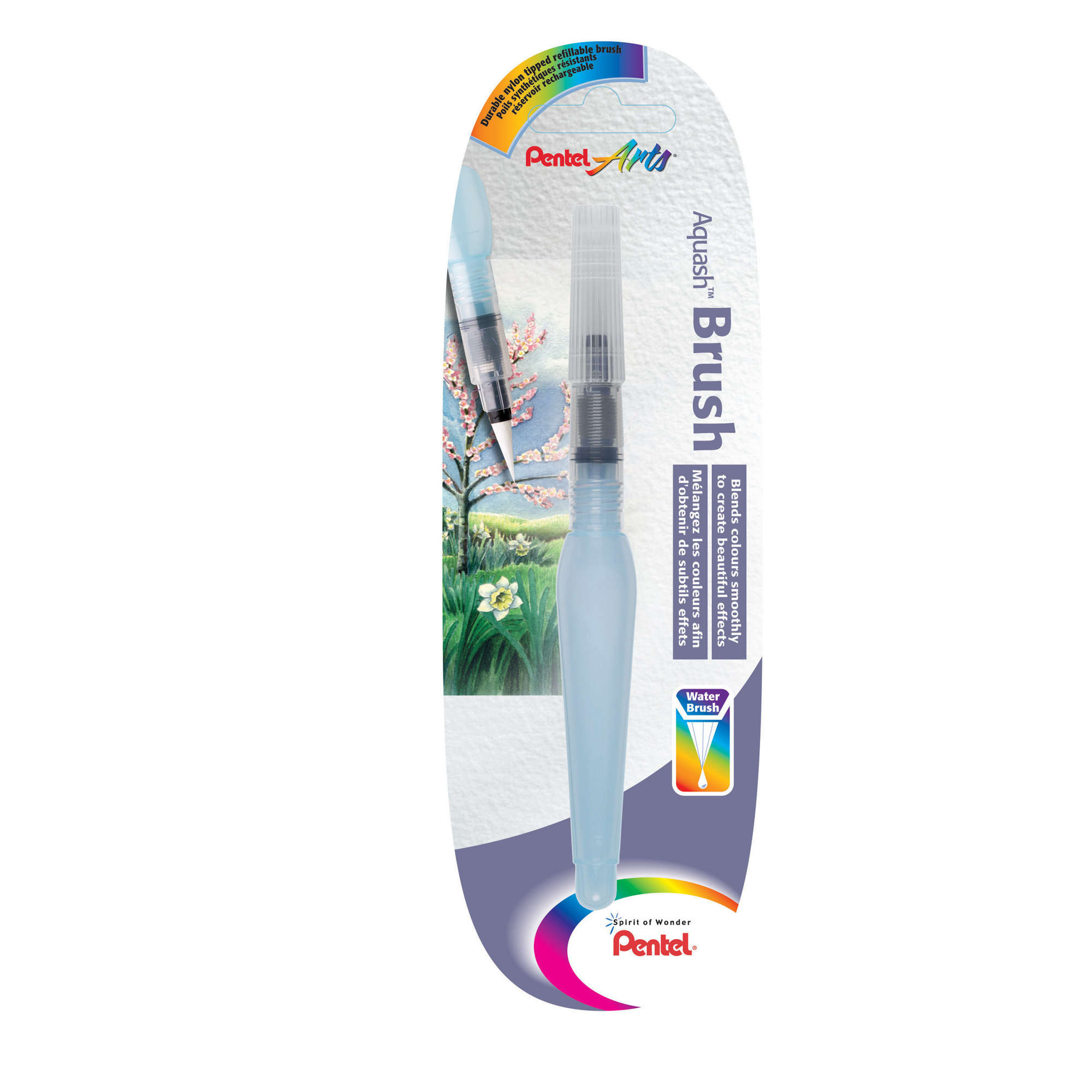 Pennello Aquash Water Brush con serbatoio - 10ml …