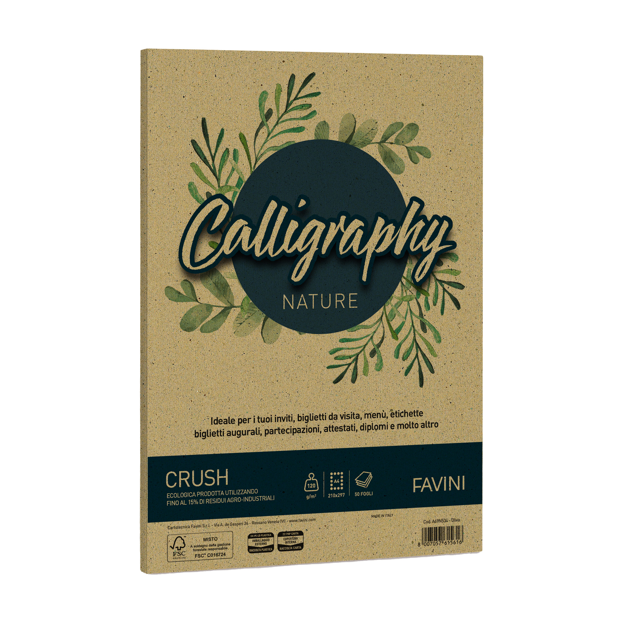 Carta Calligraphy Nature Crush - A4 - 120 …