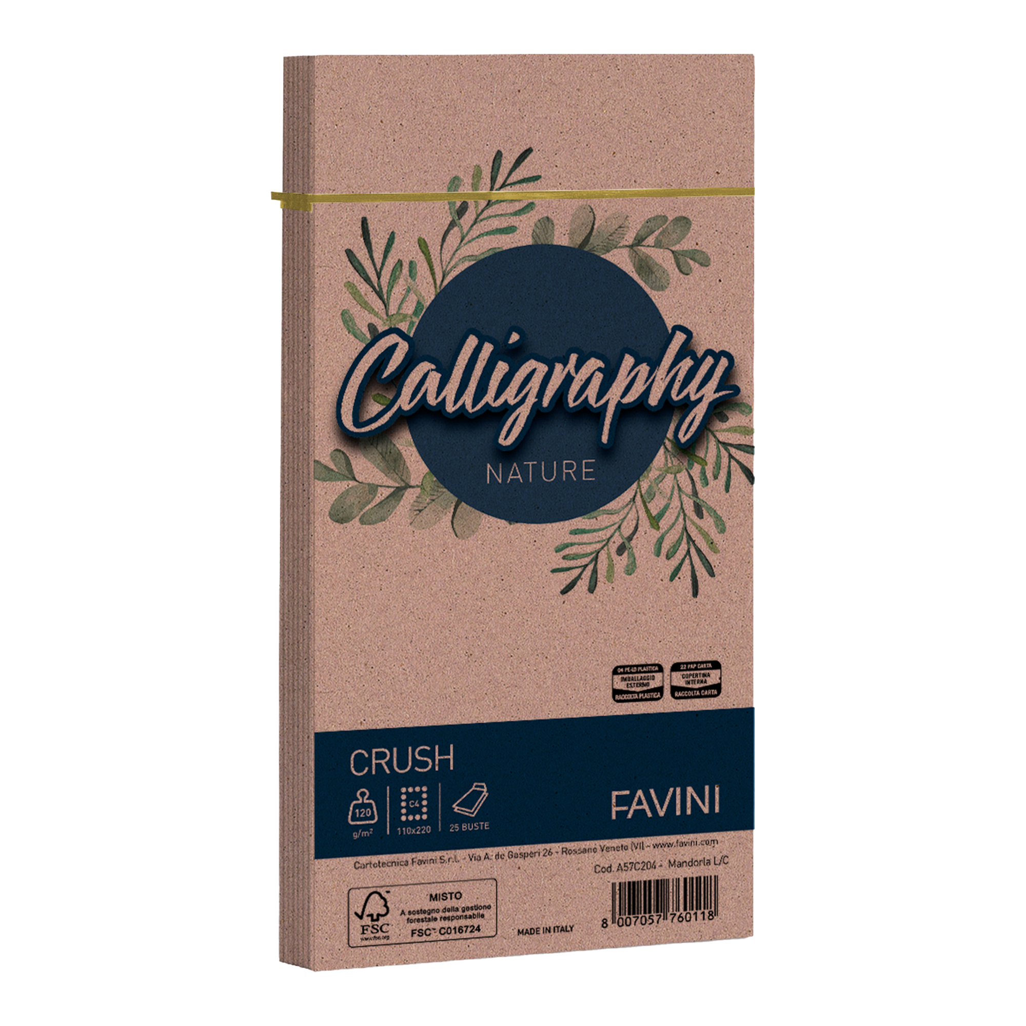 Busta Calligraphy Nature Crush - 110 x 220 …