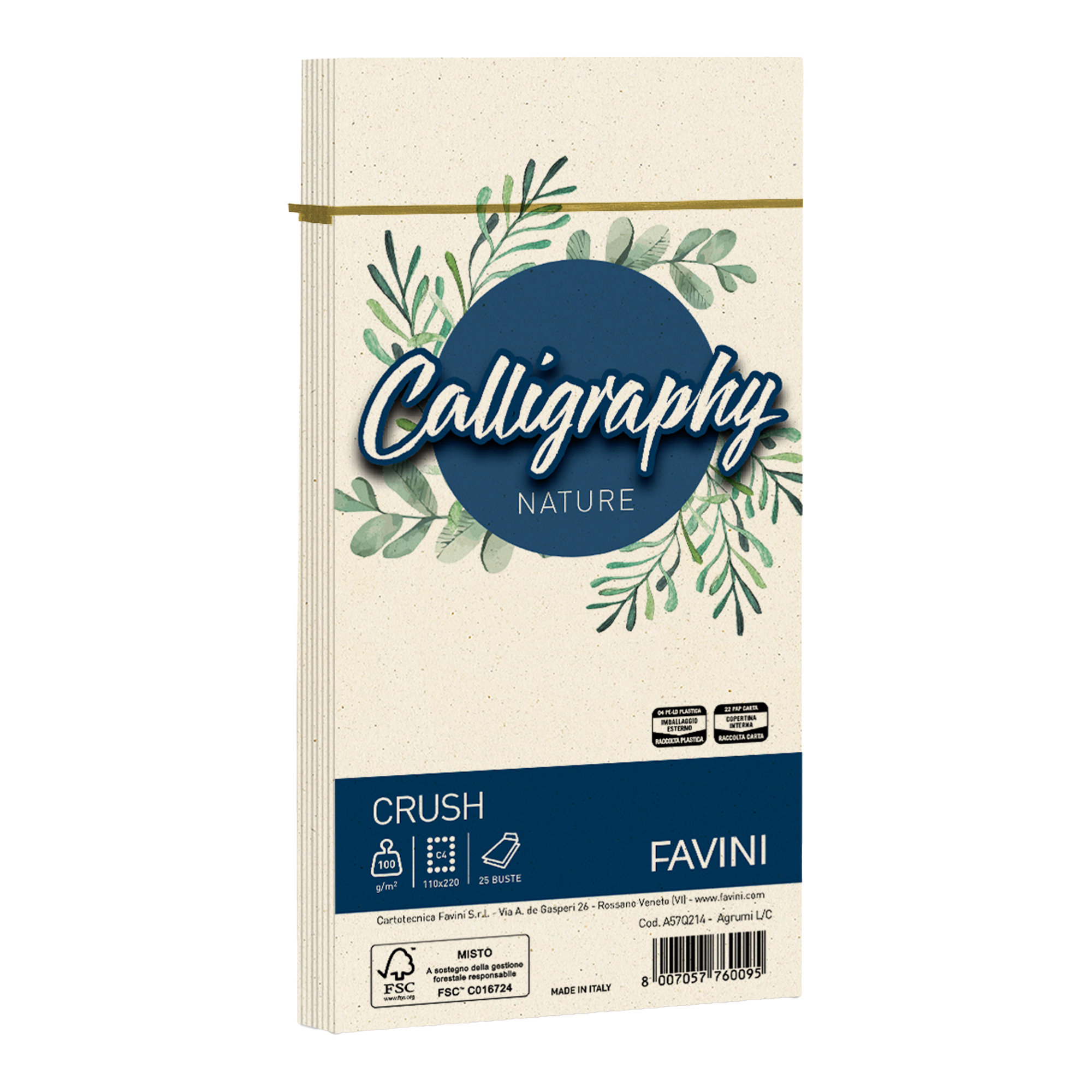 Busta Calligraphy Nature Crush - 110 x 220 …