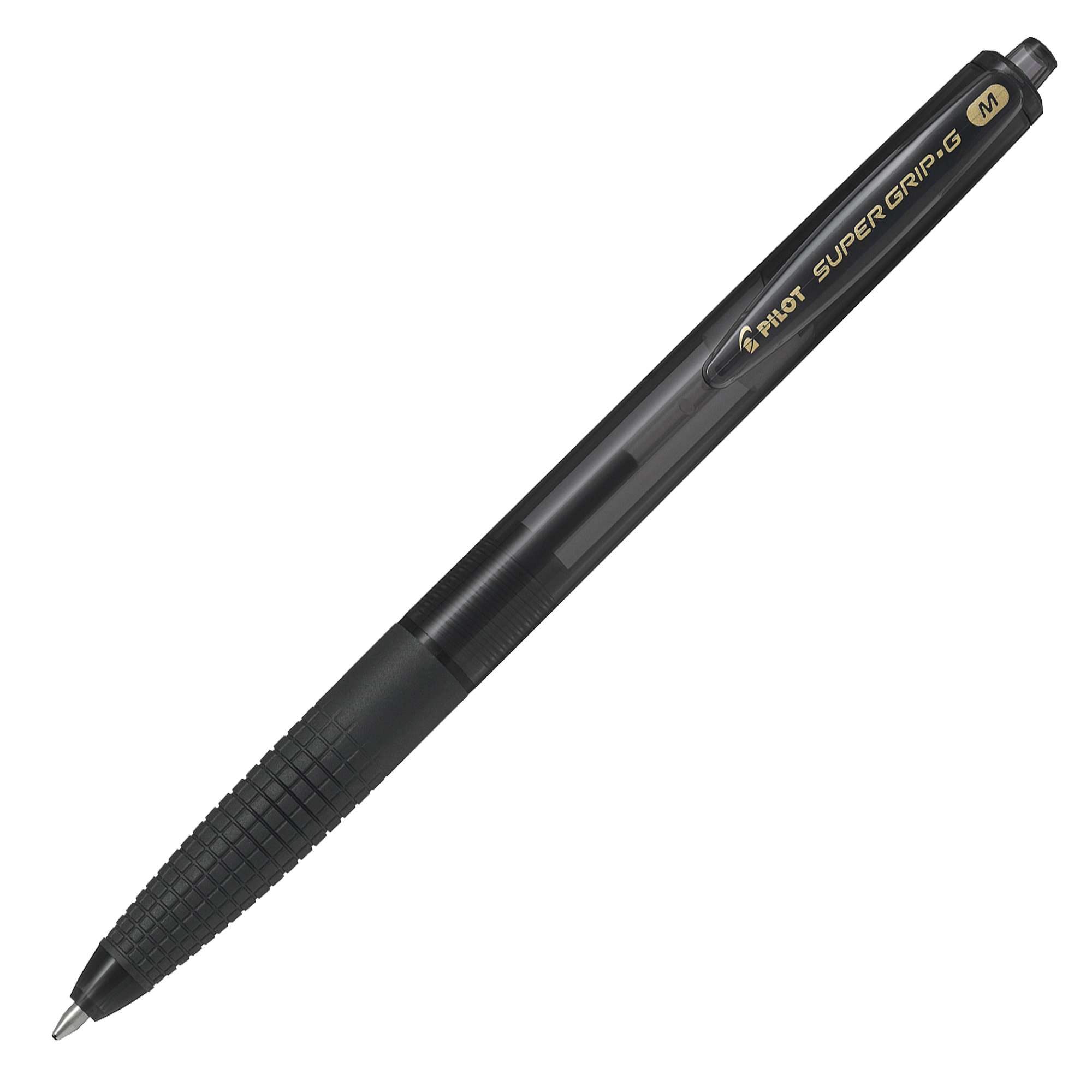 Pilot Super Grip-G - Penna a sfera - nero - 1 mm - medio - retrattile