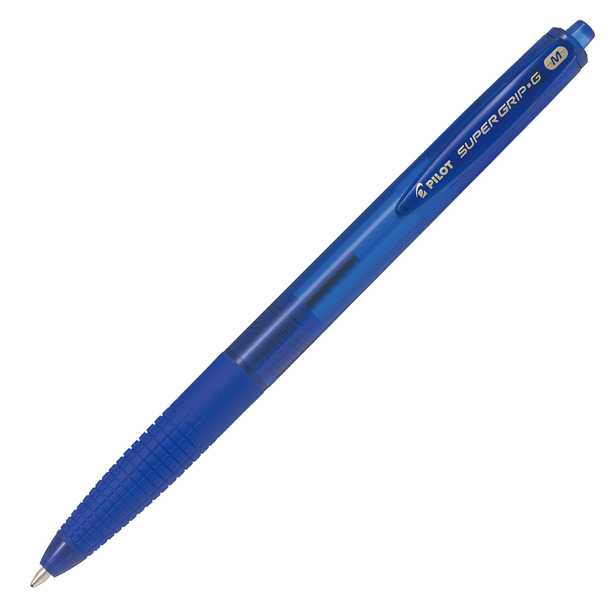 Pilot Super Grip-G - Penna a sfera - blu - inchiostro a base olio - 1 mm - medio - retrattile