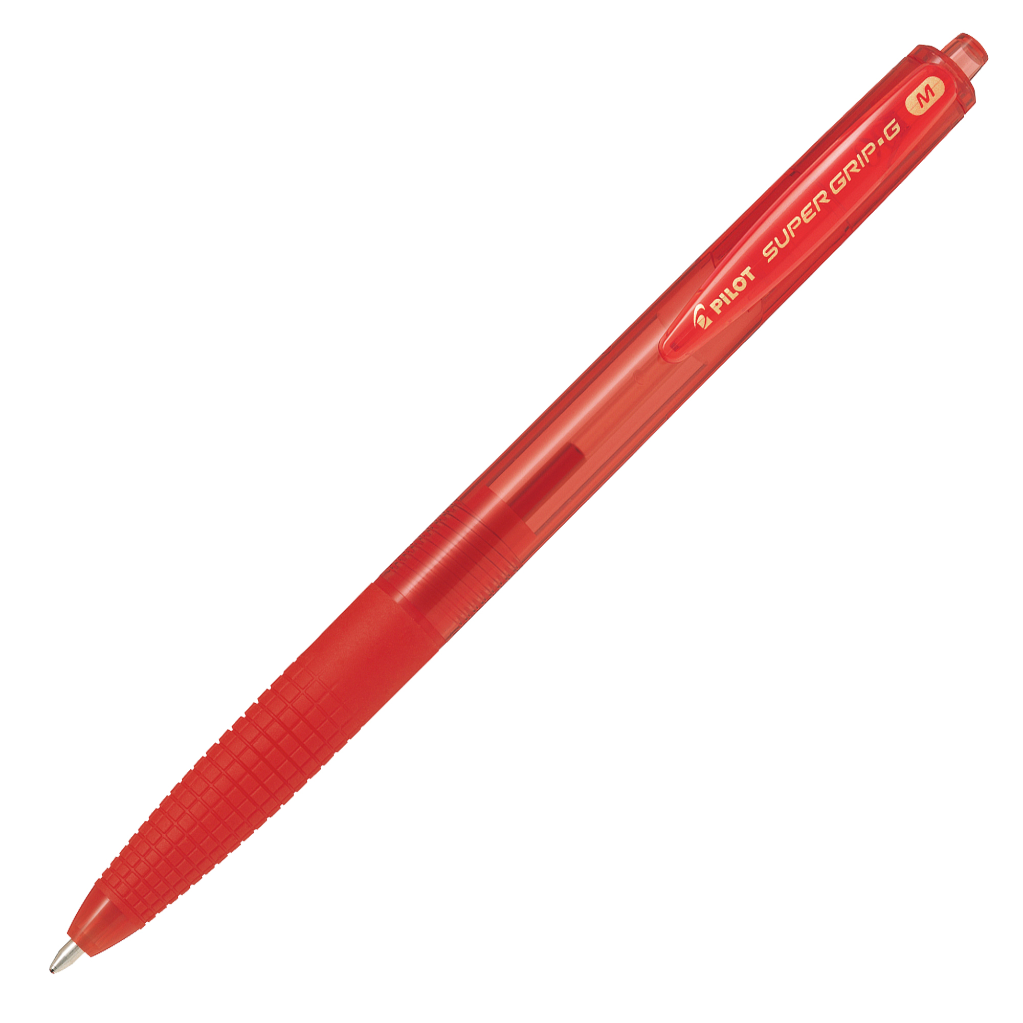 Pilot Super Grip-G - Penna a sfera - rosso - 1 mm - medio - retrattile