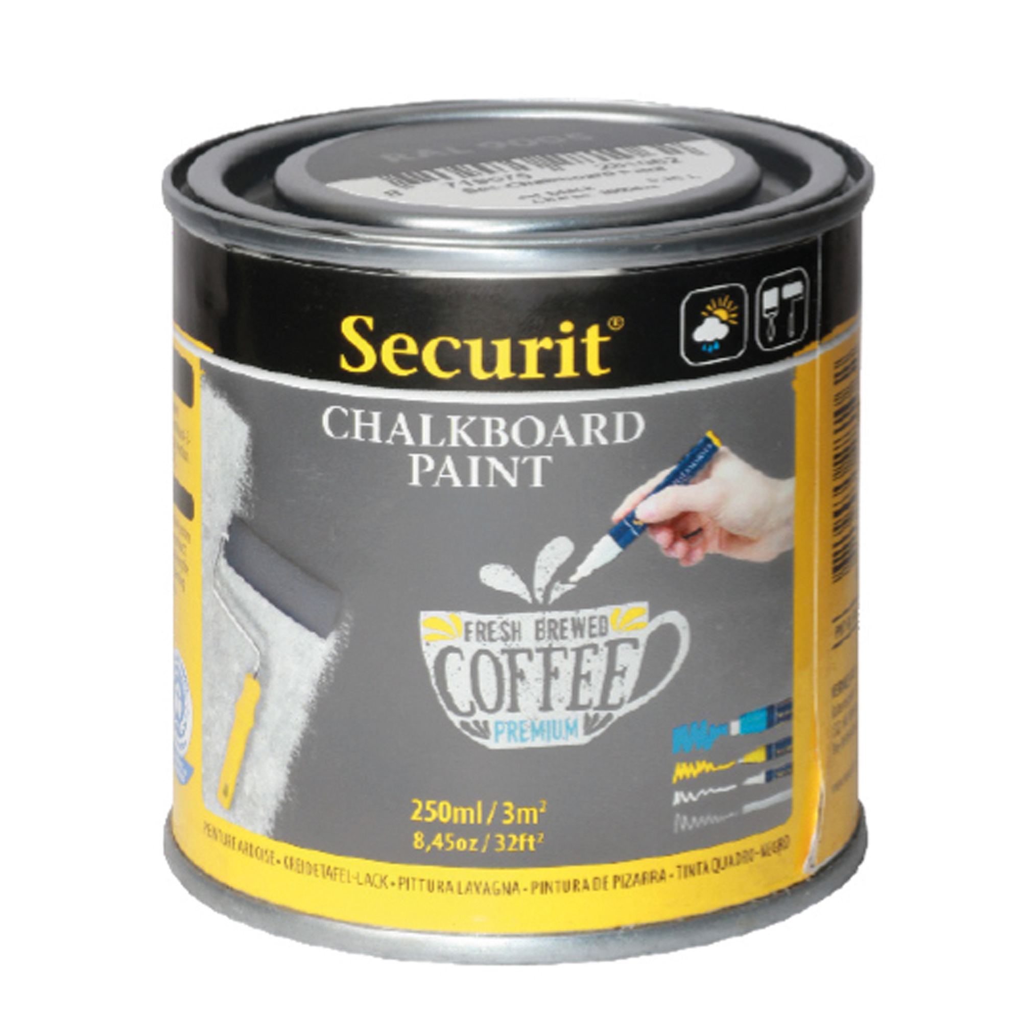 Pittura Lavagna - grigio - 250 ml (5 …