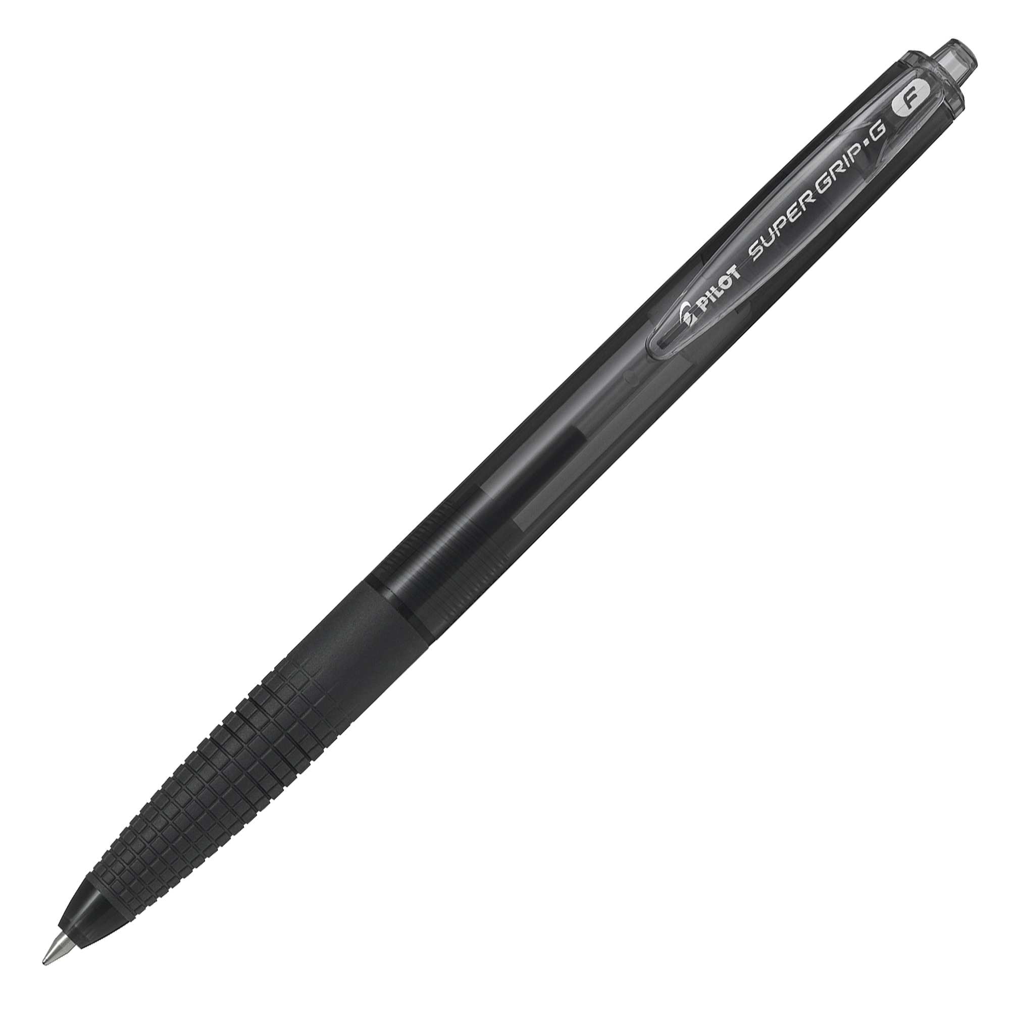 Pilot Super Grip-G - Penna a sfera - nero - inchiostro a base olio - 0.7 mm - fine - retrattile