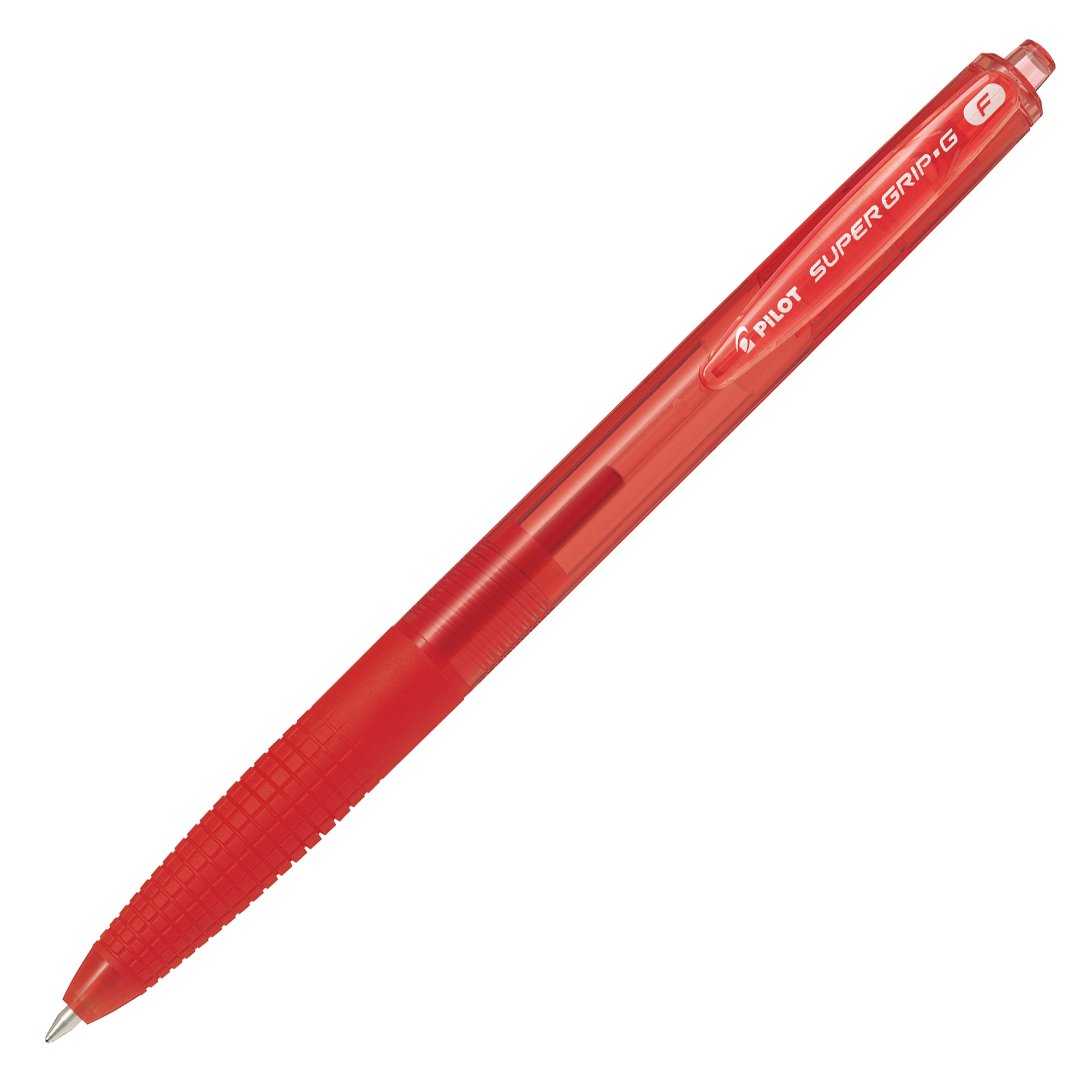 Pilot Super Grip-G - Penna a sfera - rosso - inchiostro a base olio - 0.7 mm - fine - retrattile