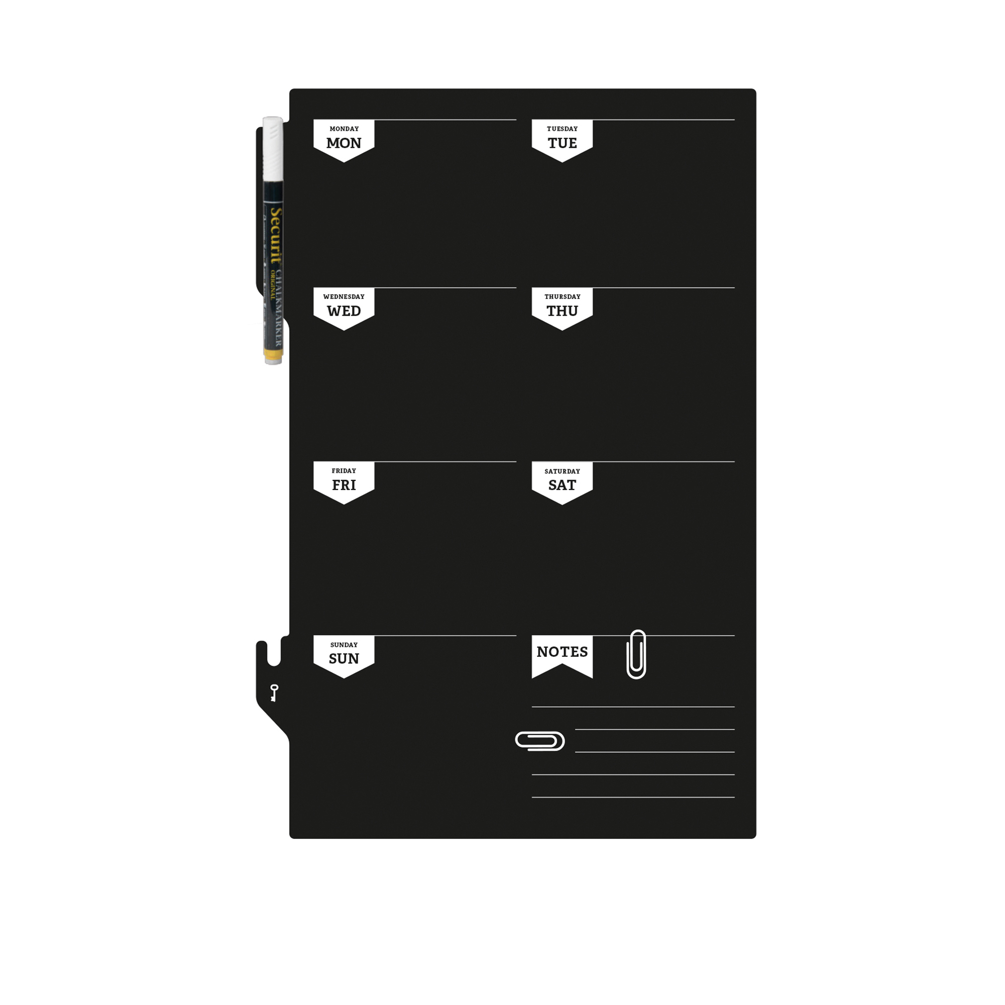 Lavagna da parete Weekplanner - 30 x 45 …