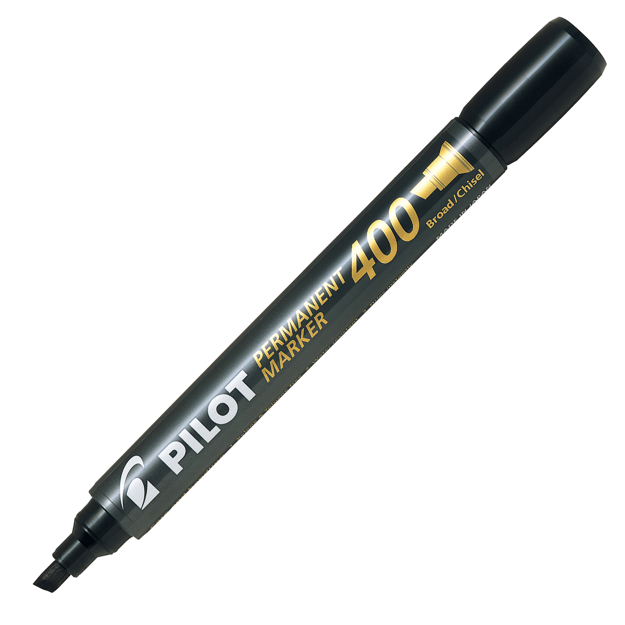 Pilot 400 - Marcatore - permanente - nero - 4 mm