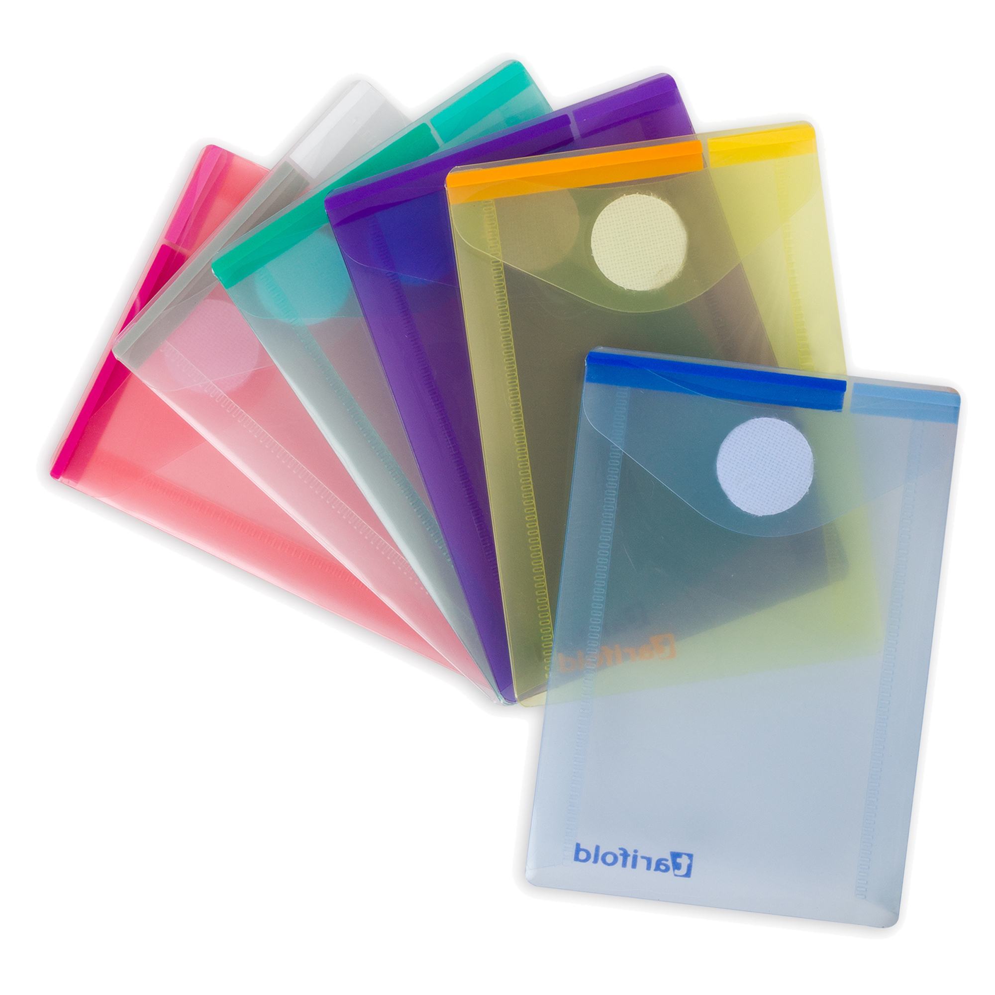 Buste con velcro - formato verticale - 8 …