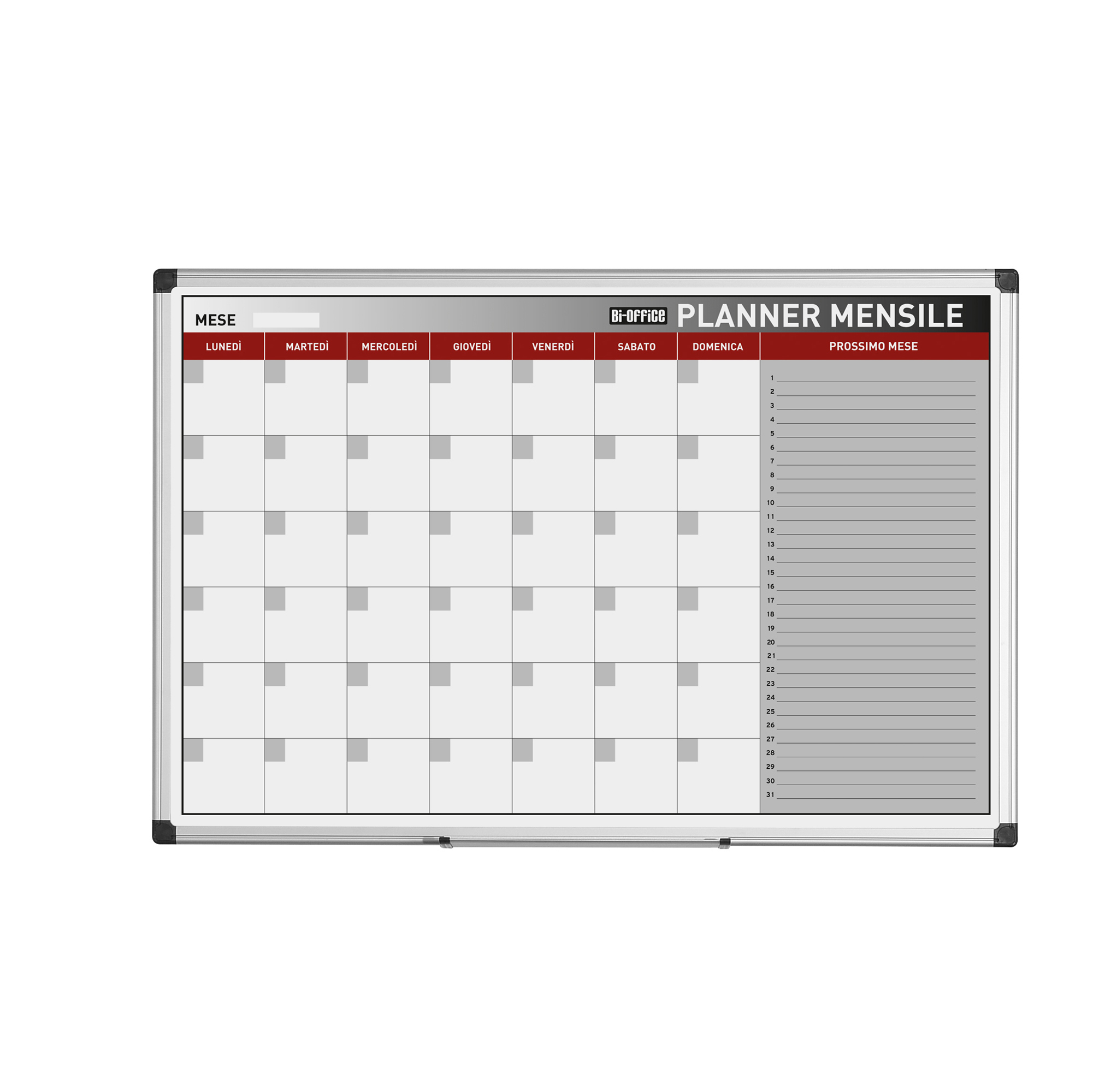 Planner magnetico mensile - 90 x 60 cm …