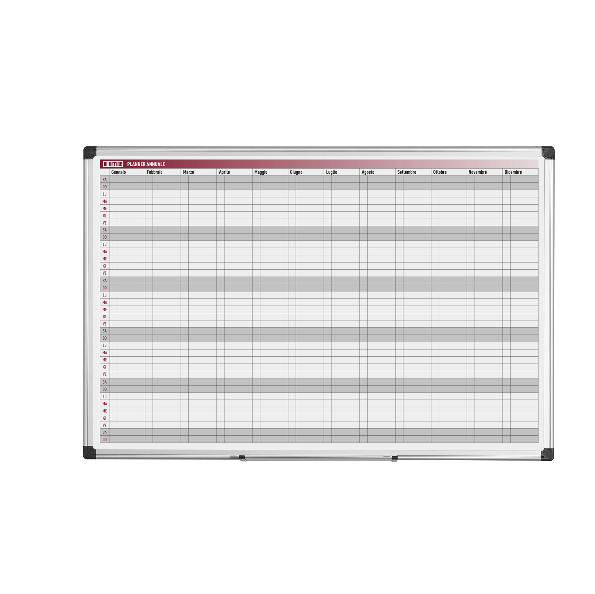 Planner magnetico annuale - 90 x 60 cm …
