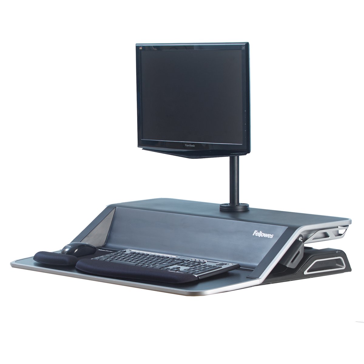 Postazione di lavoro Sit Stand Lotus - nero …