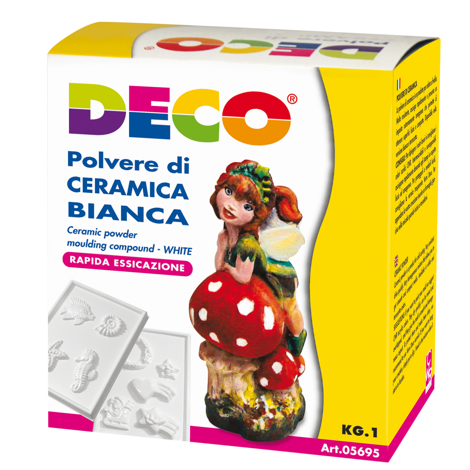 Polvere di ceramica bianca - 1 kg - …