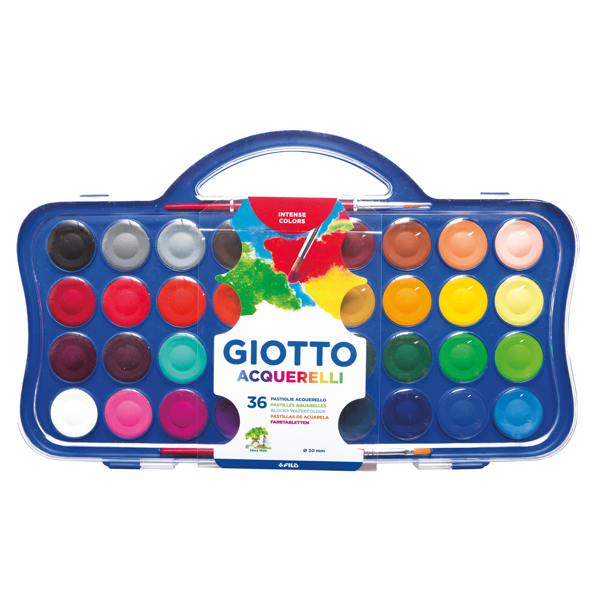 Pastiglie Acquerelli - ø 30mm - Giotto - …