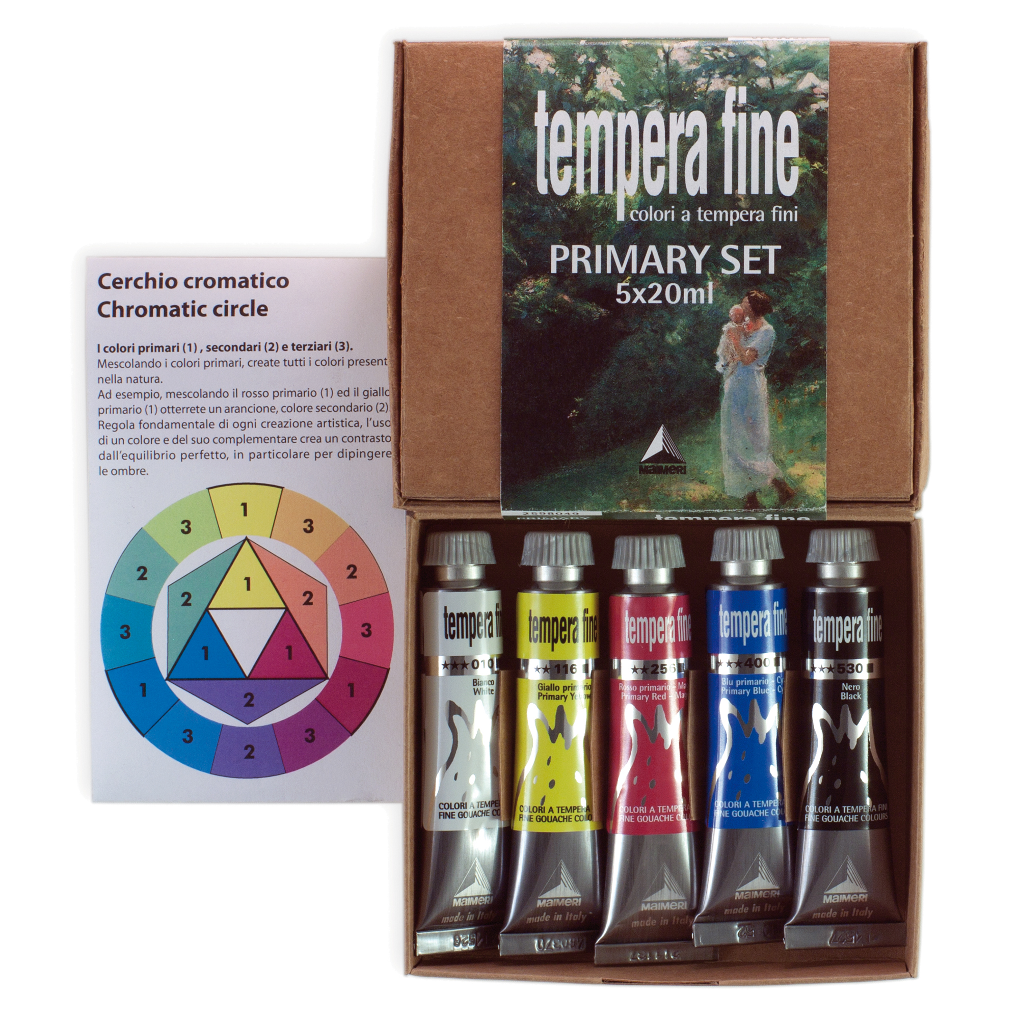 Tempera fine Primary Set - 20 ml - …