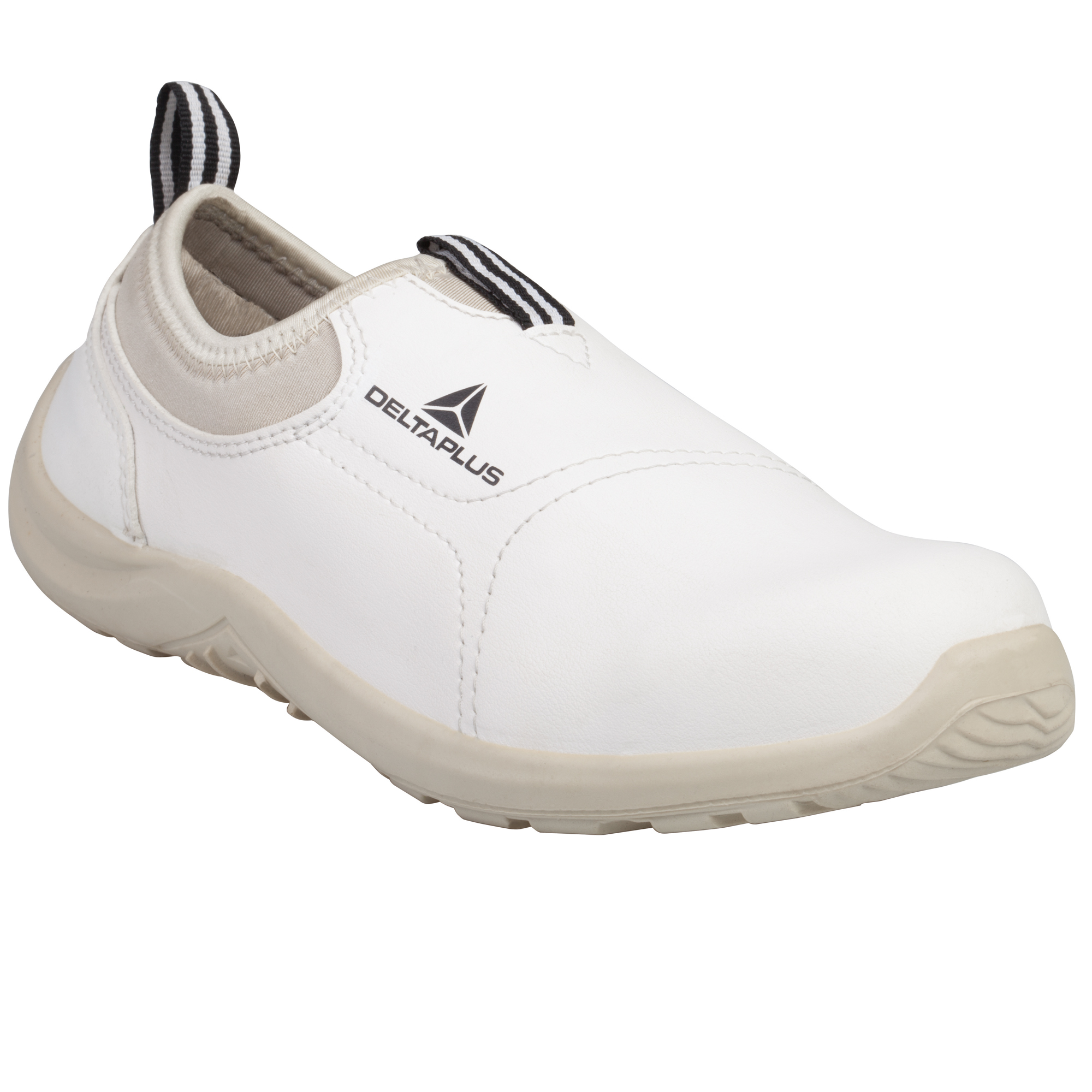 Calzatura di sicurezza Miami S2 FO AE SRC - microfibra/poliuretano - numero 45 - bianco - Deltaplus