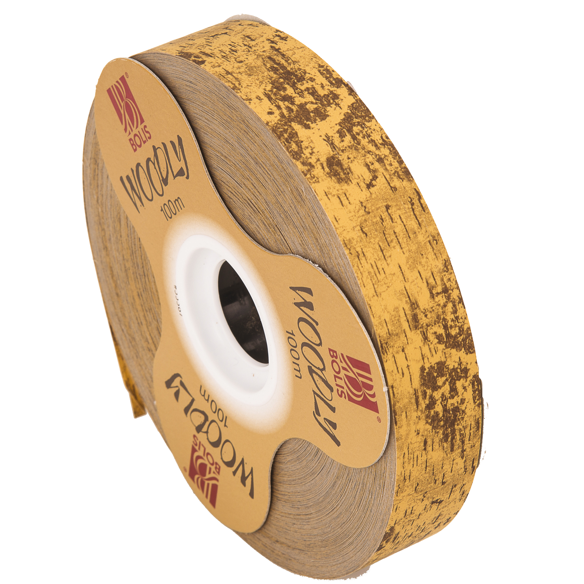 Rotolo nastro Woodly - corteccia/marrone chiaro - 24mm …