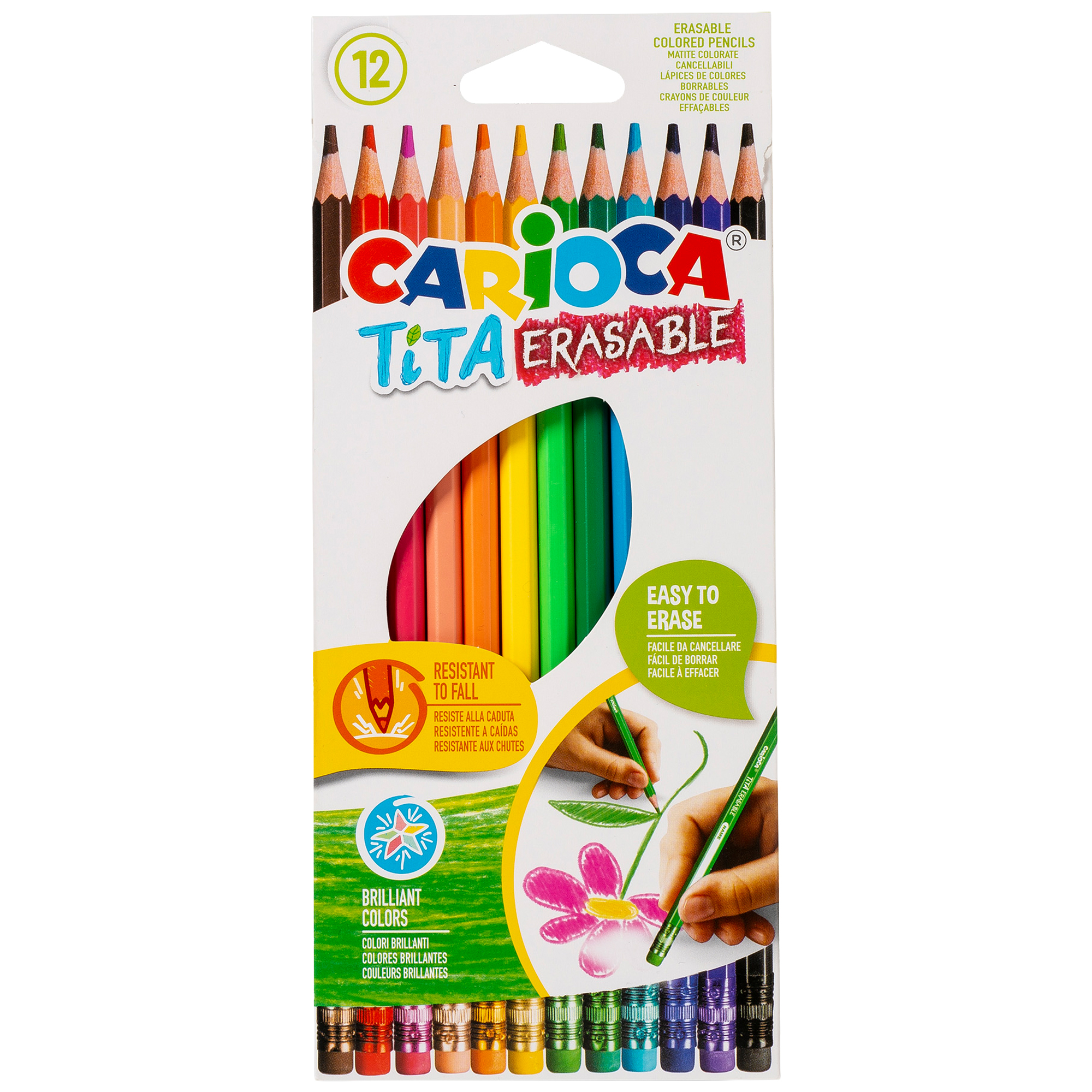 Pastelli Tita cancellabile - Carioca - astuccio 12 …