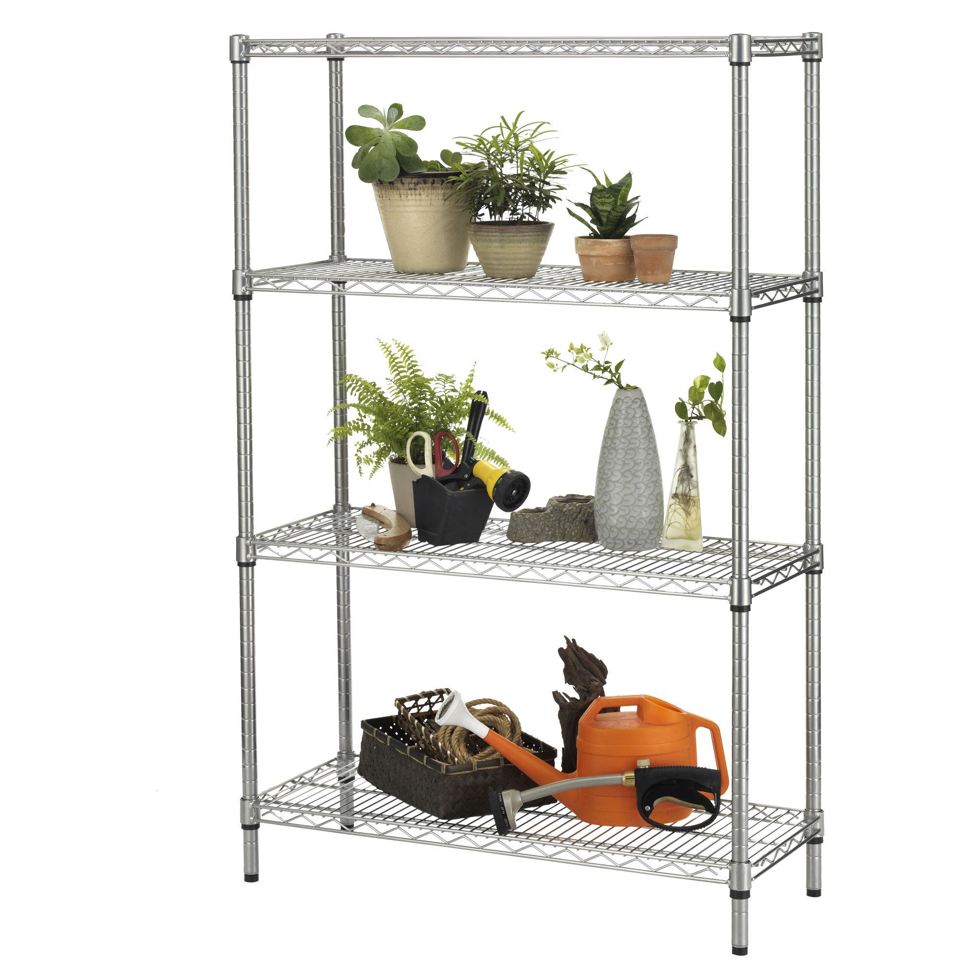 Kit scaffale Archimede Outdoor - 4 ripiani - …
