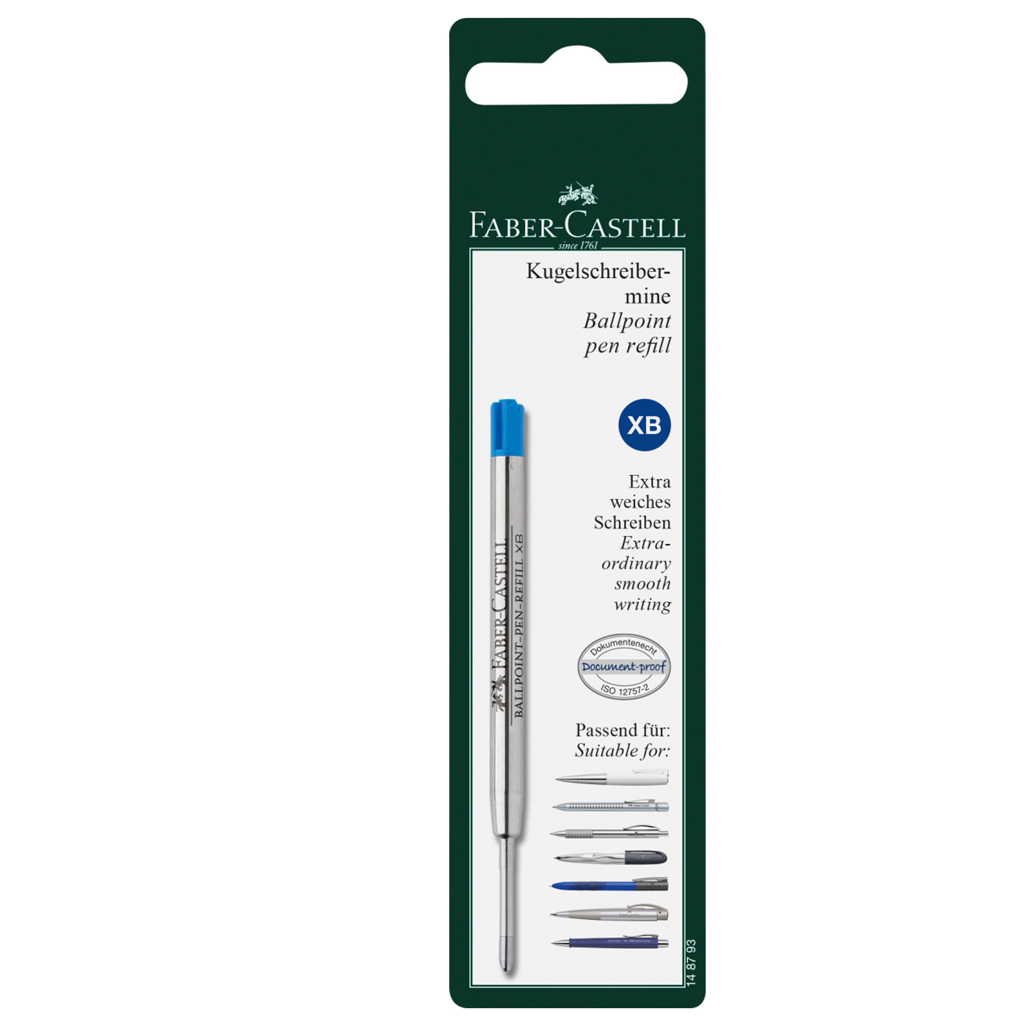 Refill XB - punta 0,7mm fusto blu - …