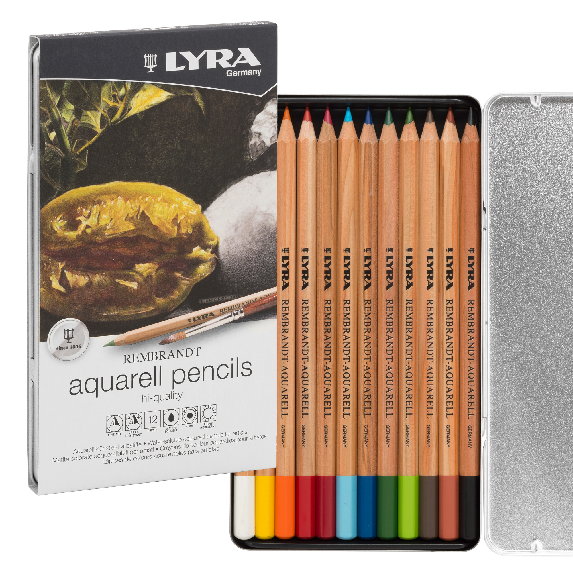 Pastelli Aquarell Rembrandt - 3,7 mm - colori …