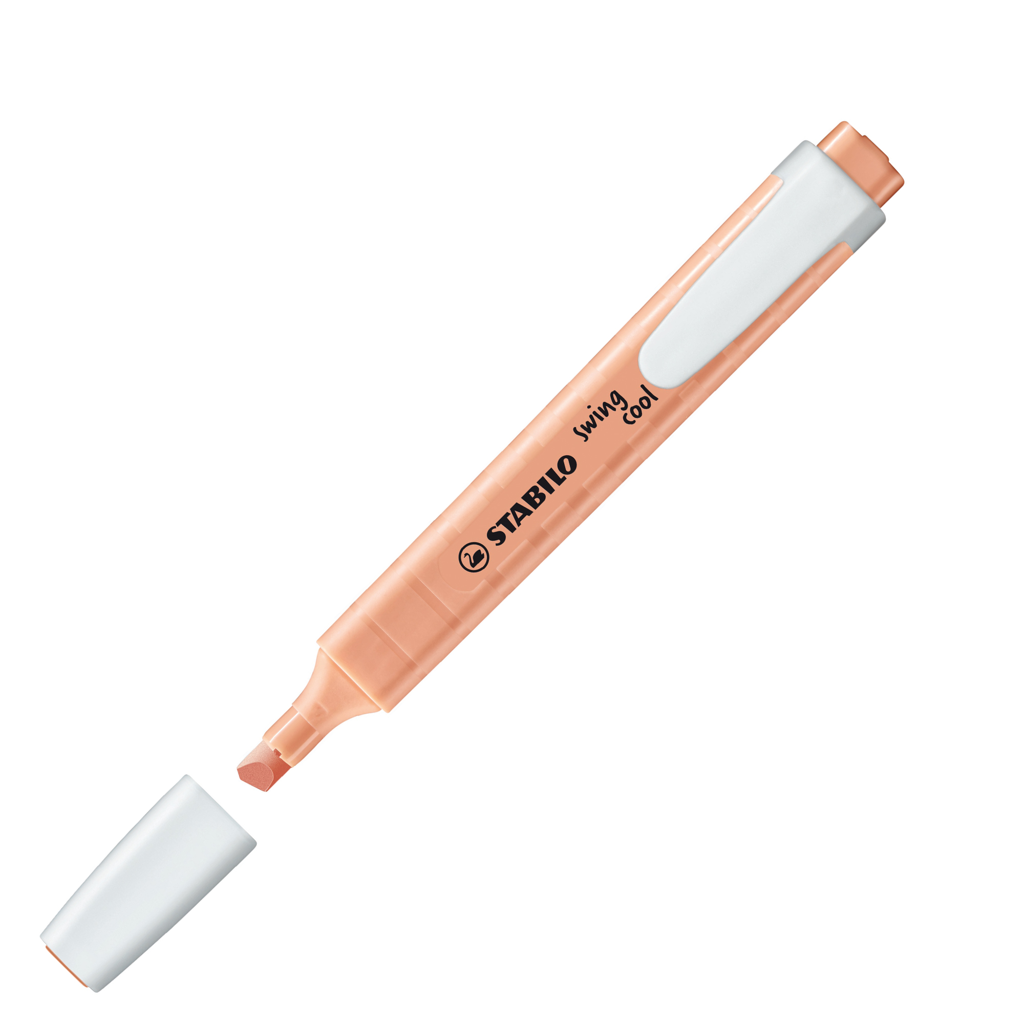 STABILO swing cool Pastel Edition - Evidenziatore - pesca cremosa - inchiostro base acqua - 1-4 mm