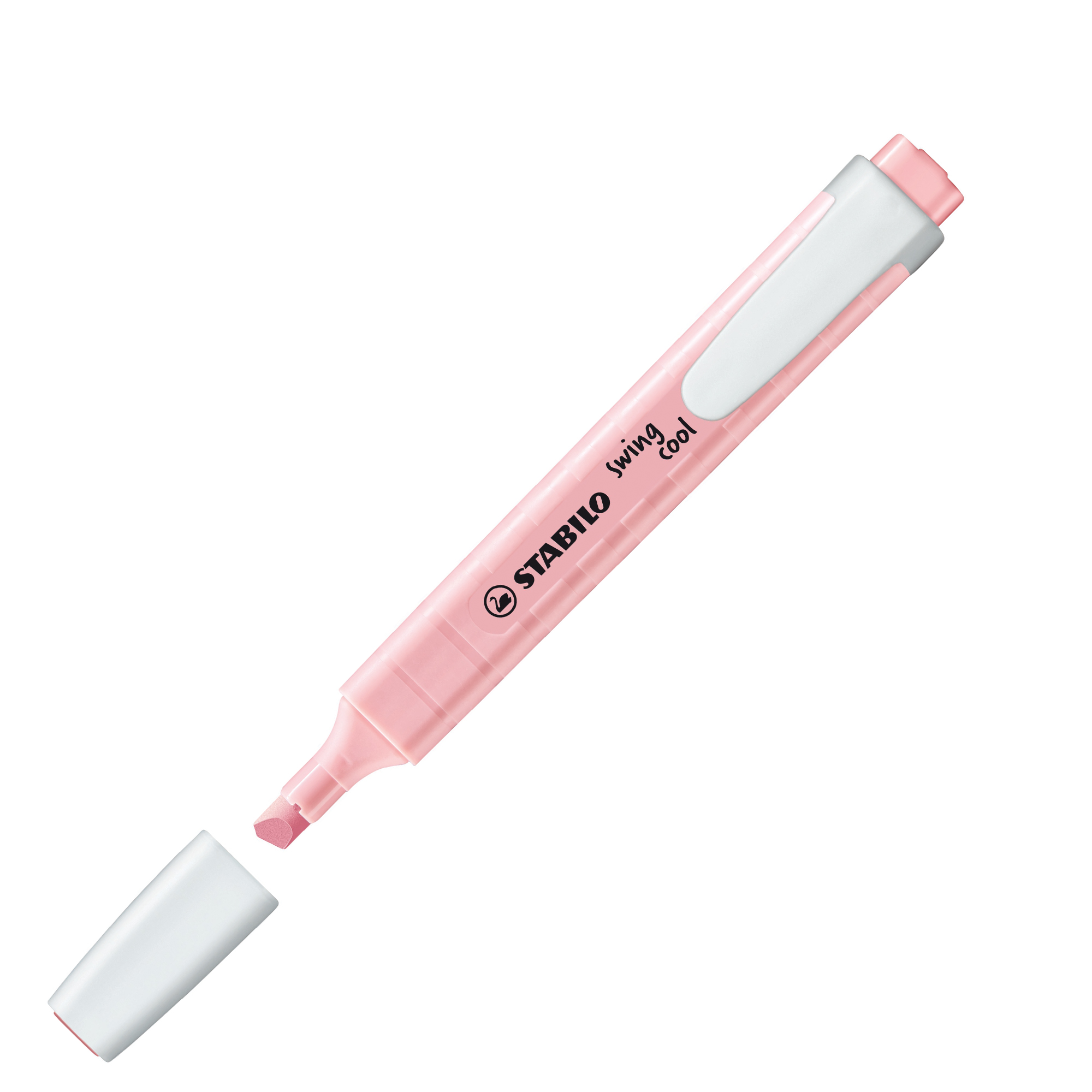 STABILO swing cool Pastel Edition - Evidenziatore - rosa timidezza - inchiostro base acqua - 1-4 mm