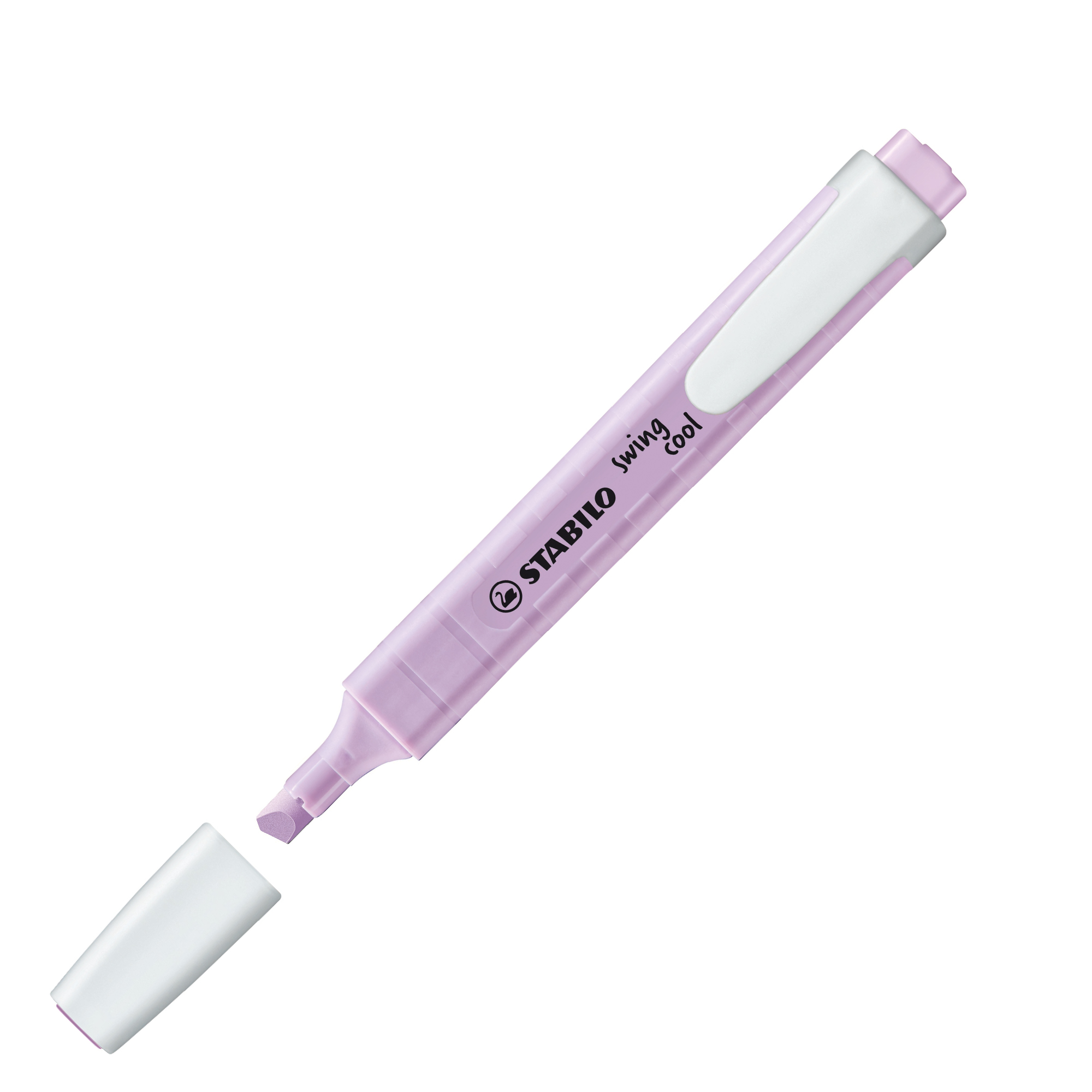 STABILO swing cool Pastel Edition - Evidenziatore - porpora pastello - inchiostro base acqua - 1-4 mm