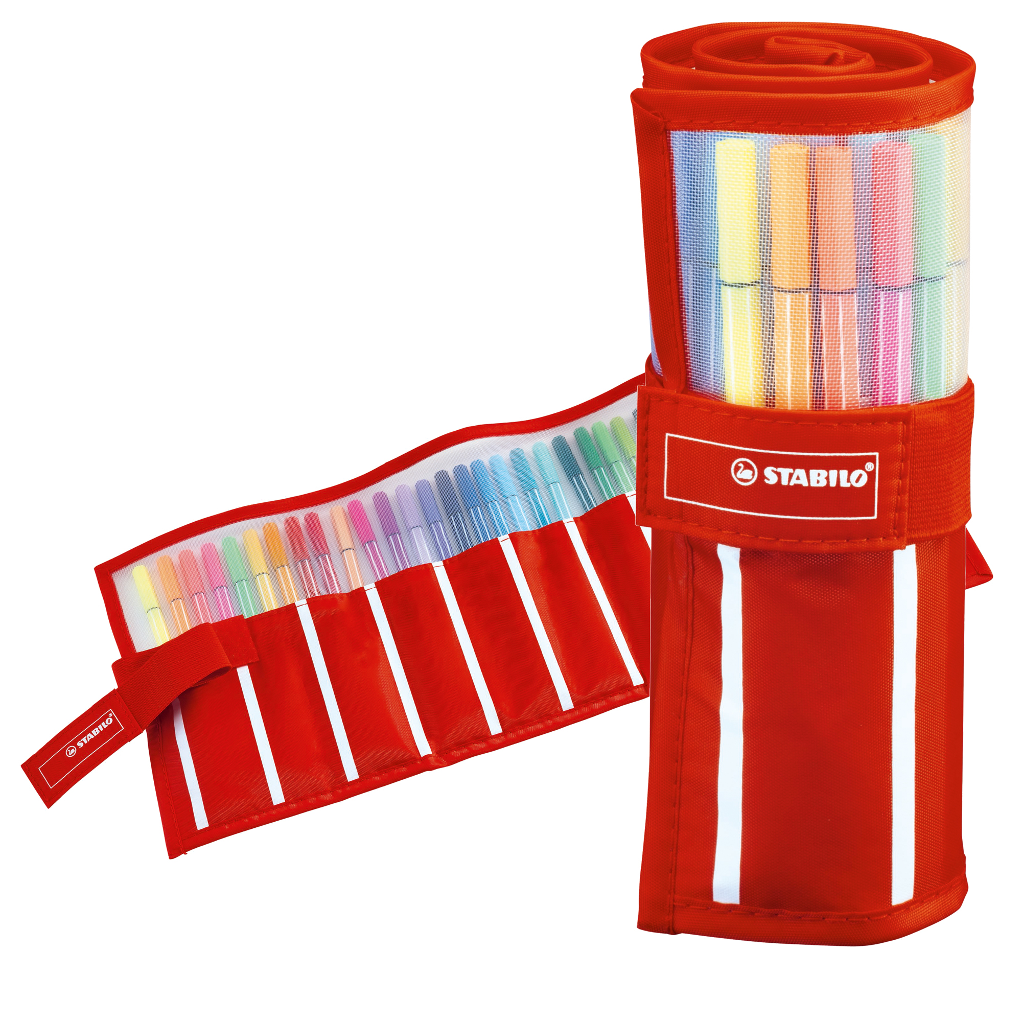 STABILO Pen 68 Just Like You Edition - Penna punta in fibra - colori assortiti - inchiostro base acqua - 1 mm - medio (pacchetto di 30)