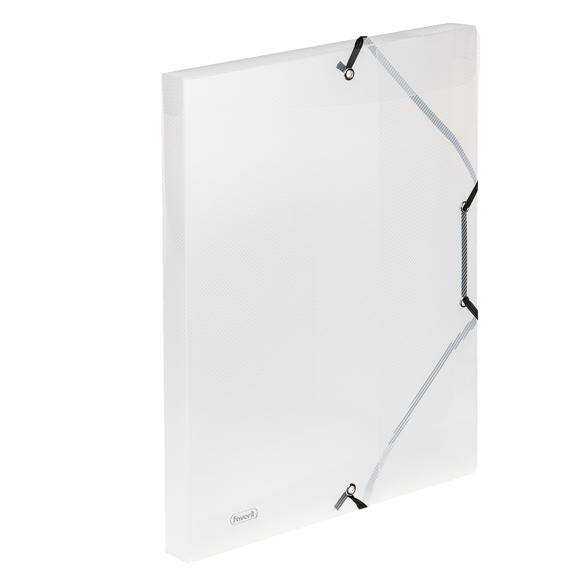 Favorit Lumina - Cartelletta a 3 lembi - larghezza dorsale 25 mm - per 240 x 320 mm - neutro