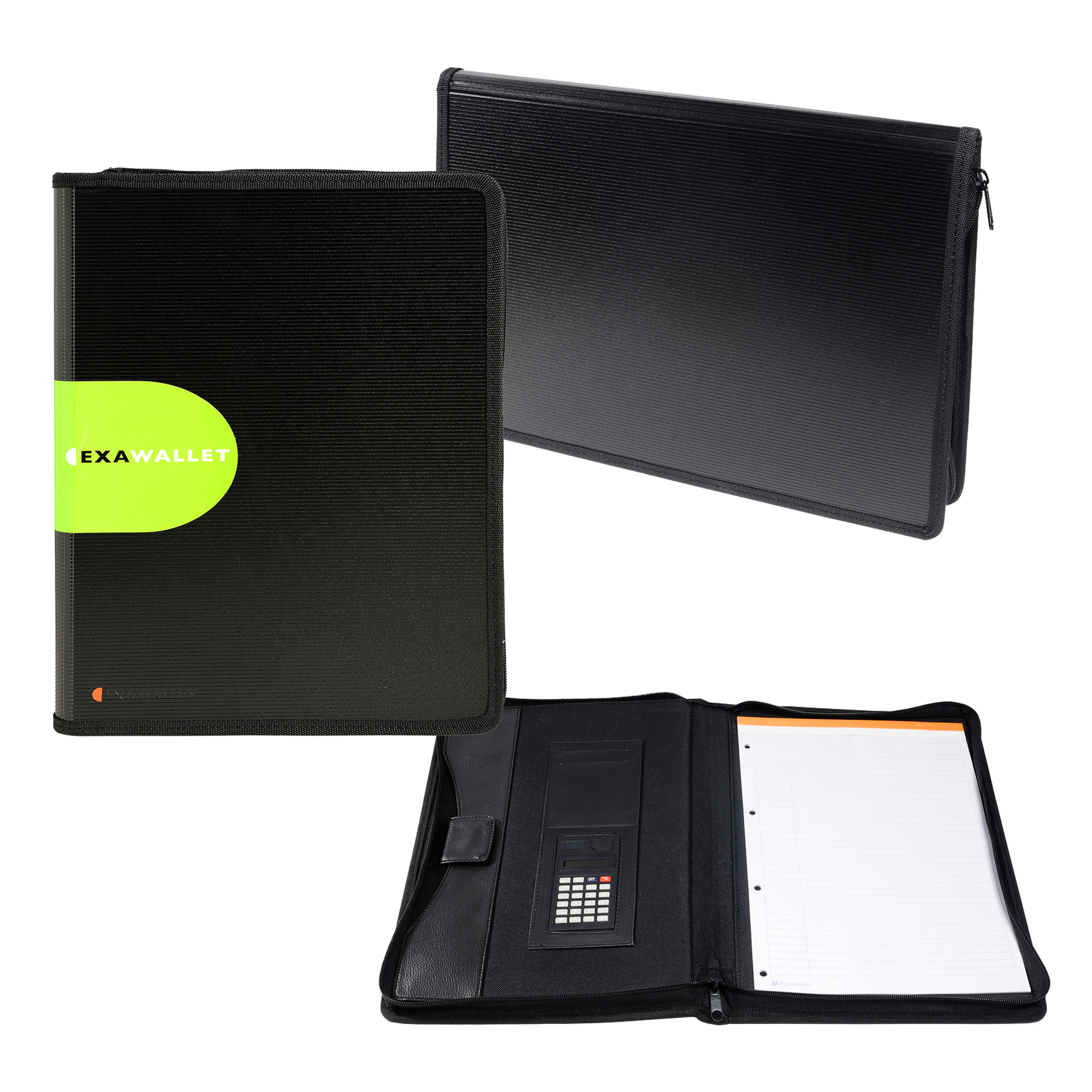 Conferenziere con calcolatrice Exawallet - PPL - 26,5x34 …