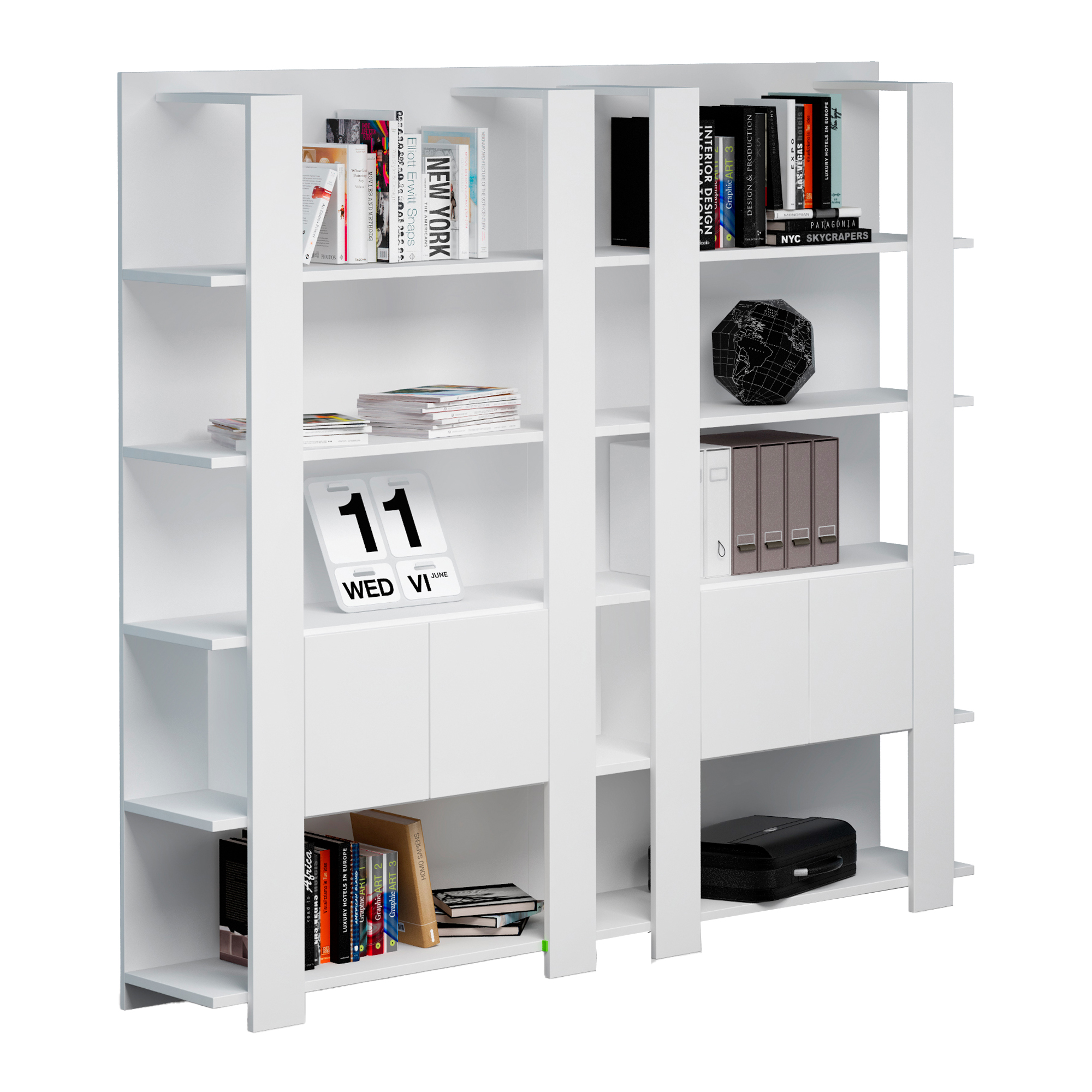 Libreria alta Concept - 5 ripiani - 100 …