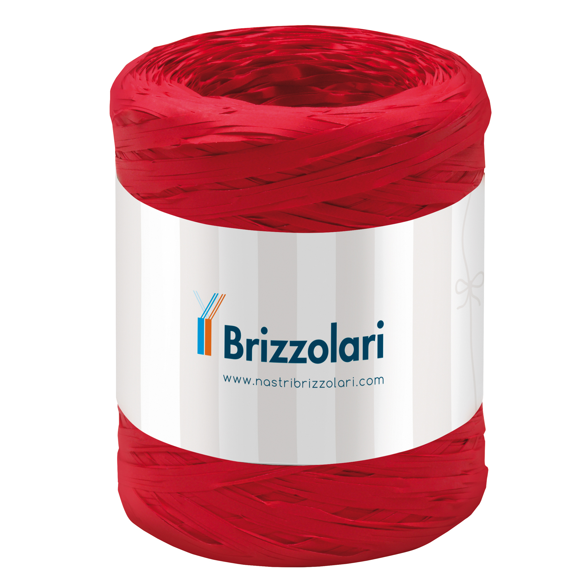 Nastro Rafia sintetica - rosso 07 - 5mmx200mt …