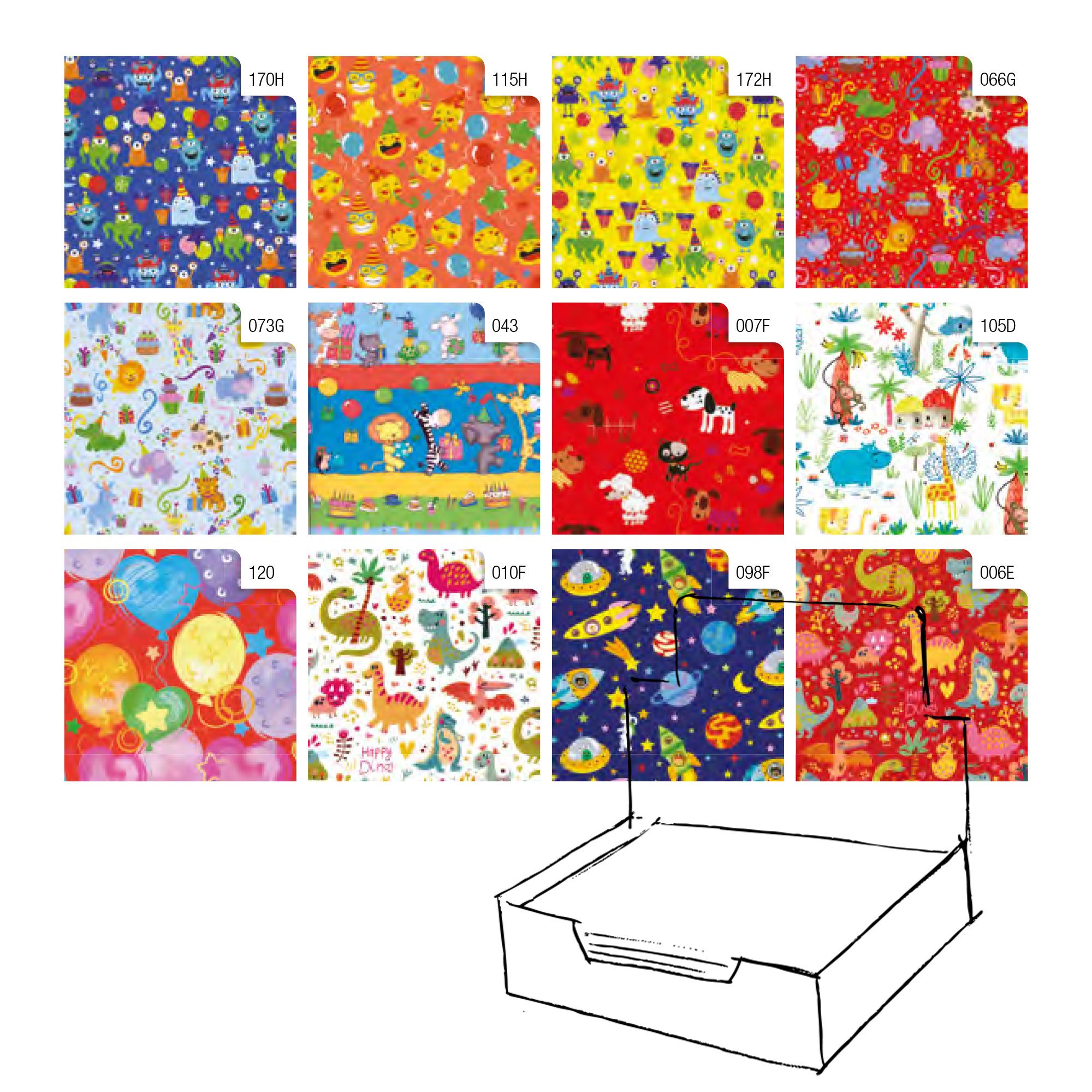 Carta regalo - raso - Bambini - 70 …