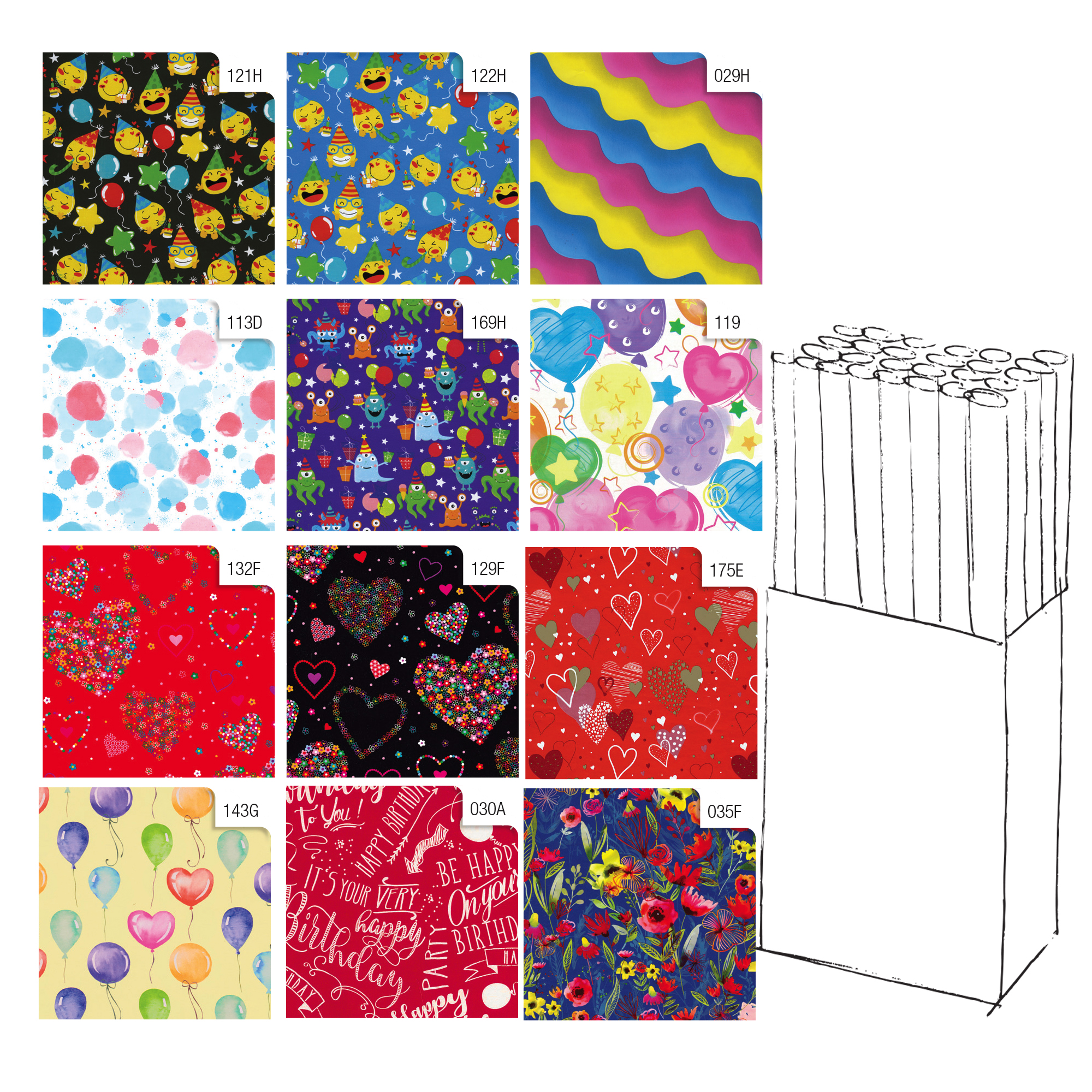 Carta regalo - 2 mt x 70 cm …